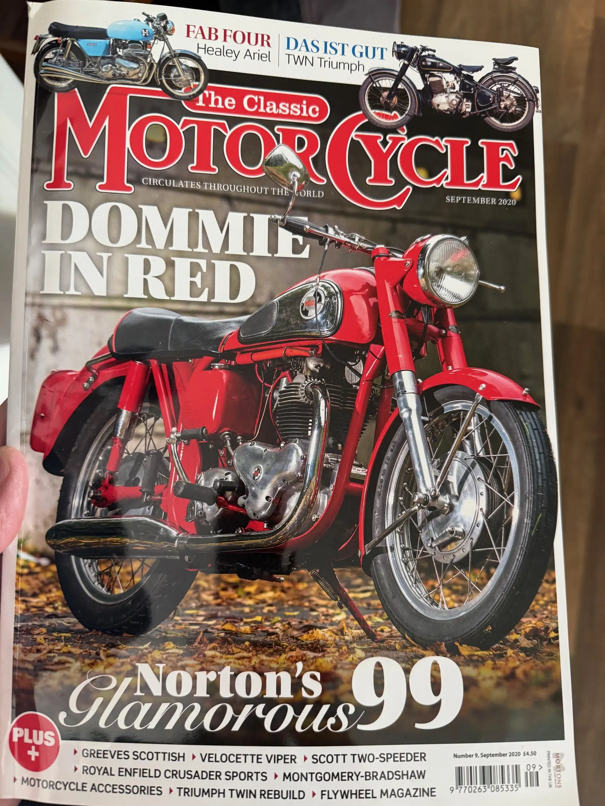 1958 Norton Dominator 99 596cc-Sold