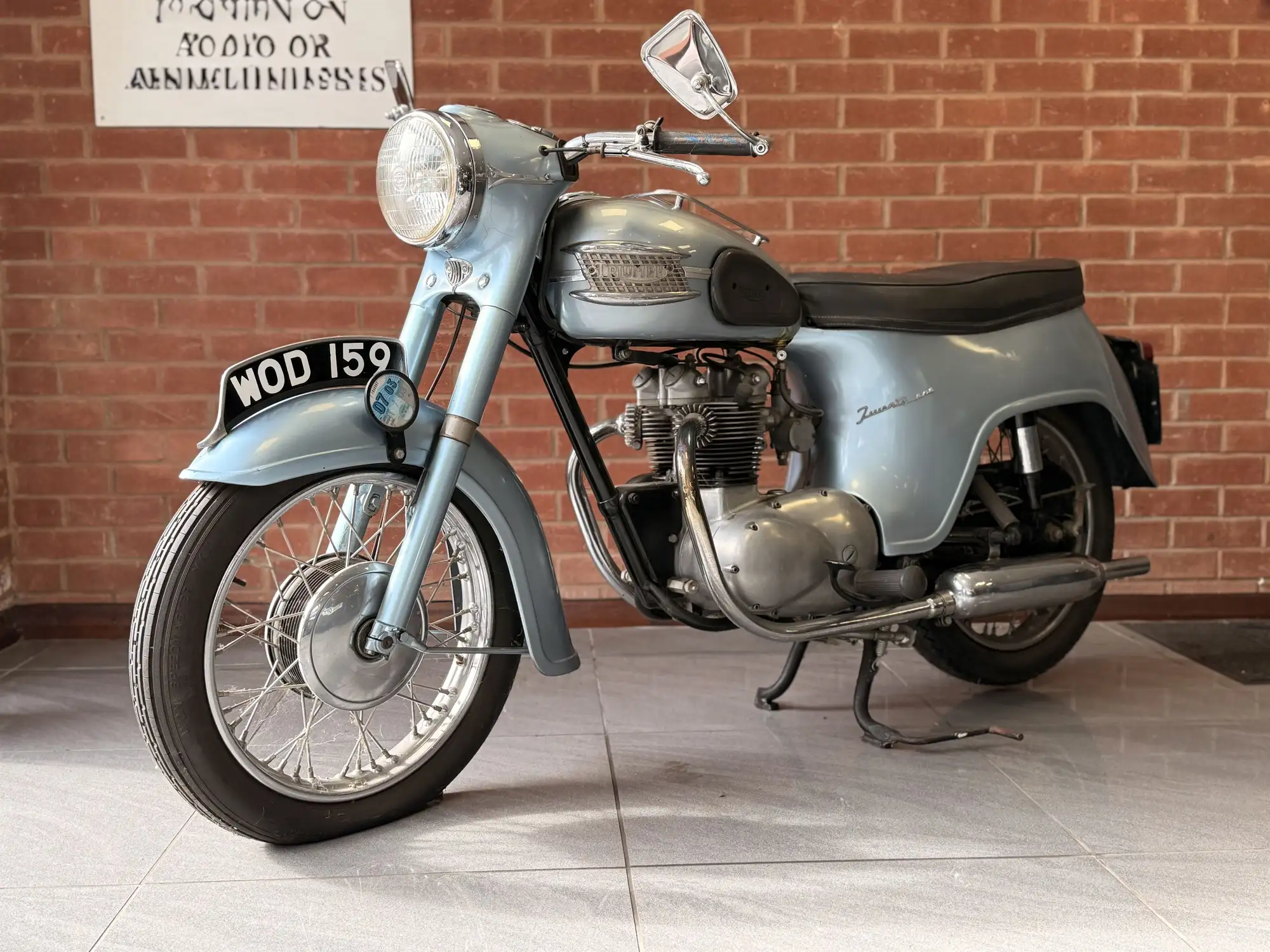 1957 Triumph 3TA Twenty One-Sold