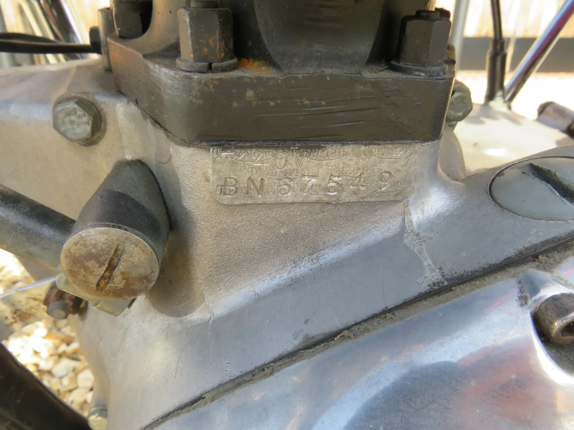 1976 Triumph T140V Bonneville 744cc-Sold