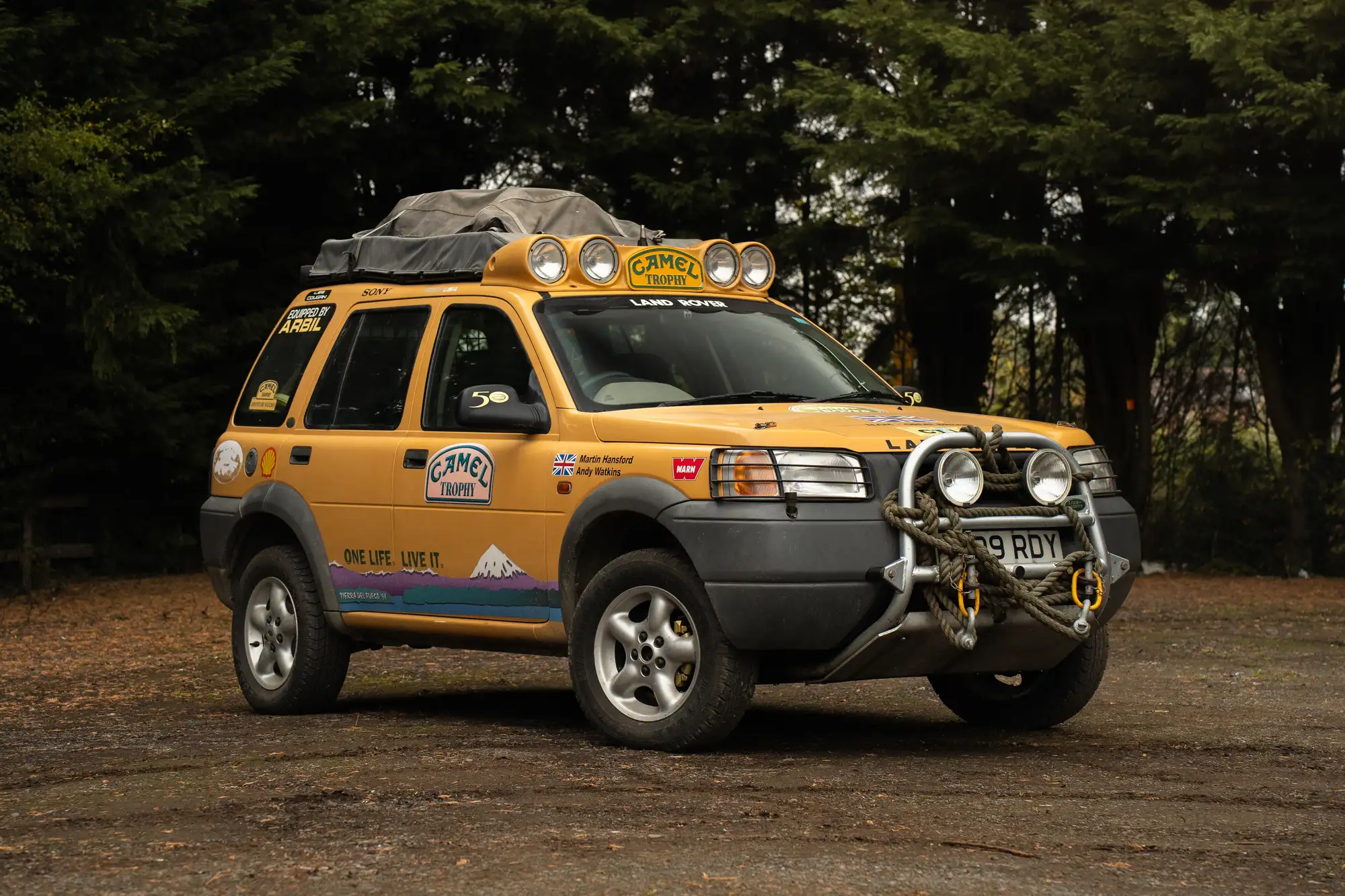 Iconic Auctioneers - 1998 Land Rover Freelander - Camel Trophy -Sold