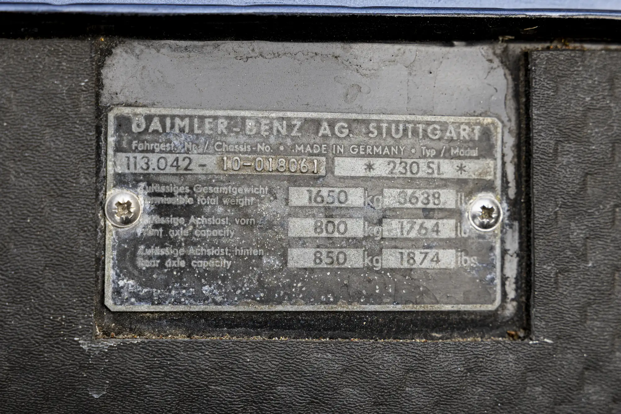 1966 Mercedes-Benz 230SL Pagoda (W113) - Manual-For Sale