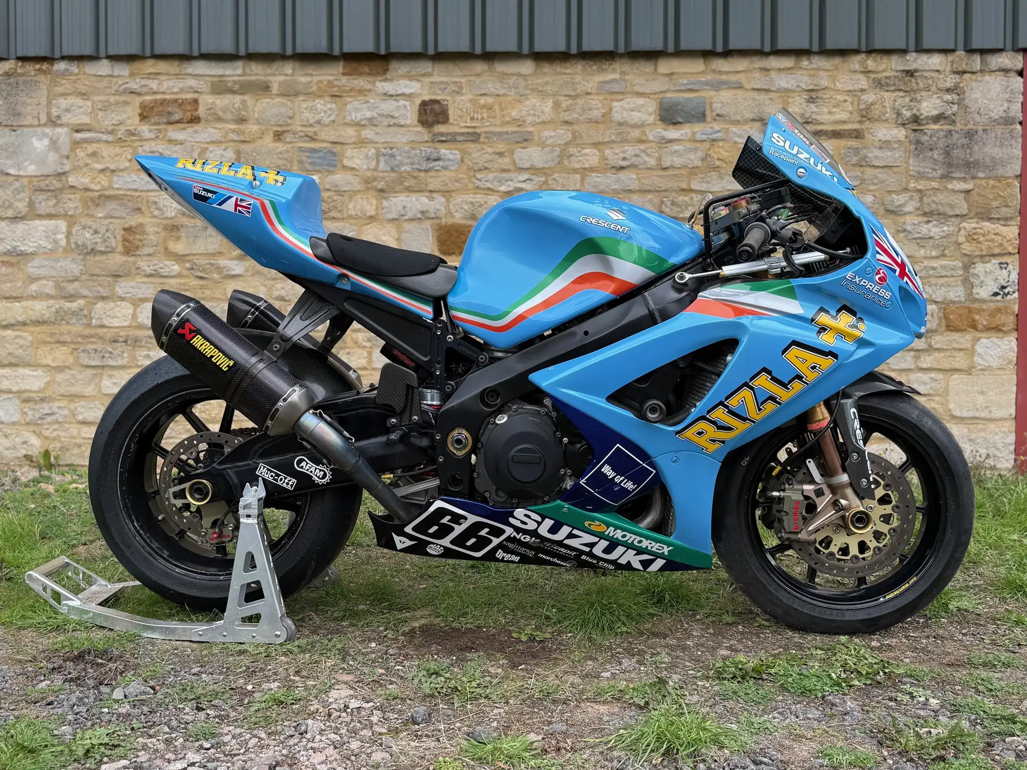 Iconic Auctioneers | 2008 Rizla Suzuki GSX-R1000 K8 BSB 998cc-For Sale