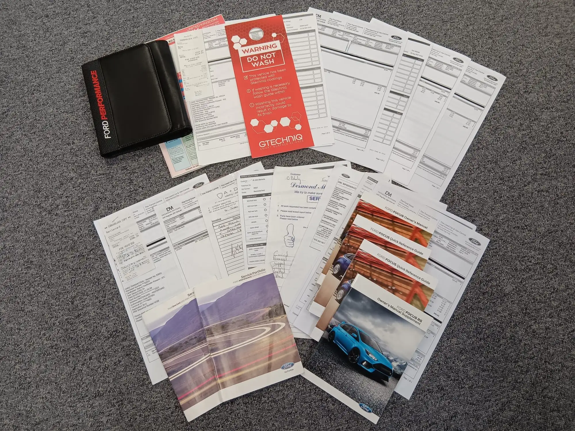  2018 Ford Focus RS Mk3 - 1,189 miles-Sold