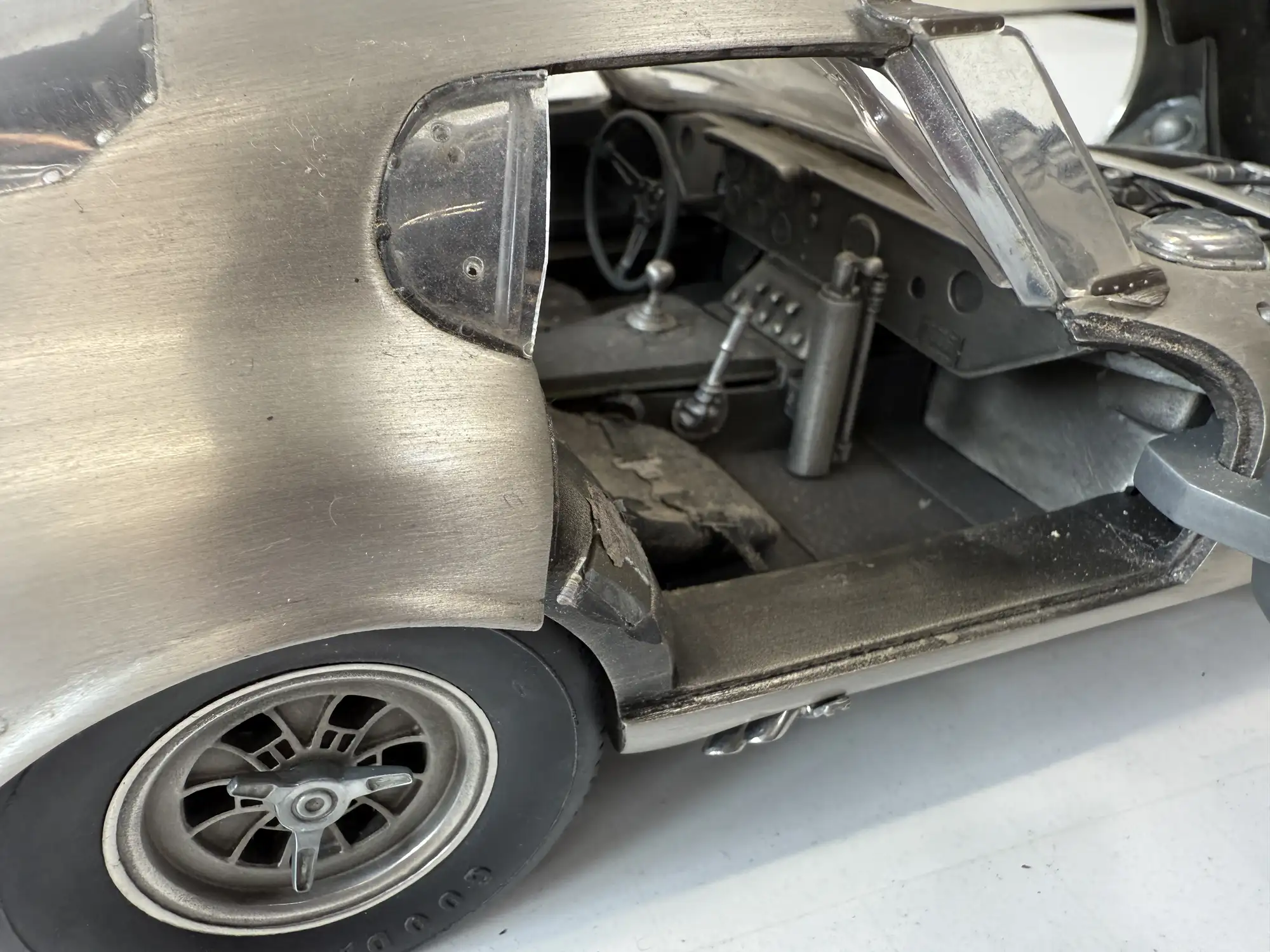 1:12 Scale Shelby Daytona Model by Franklin Mint in Pewter-Sold