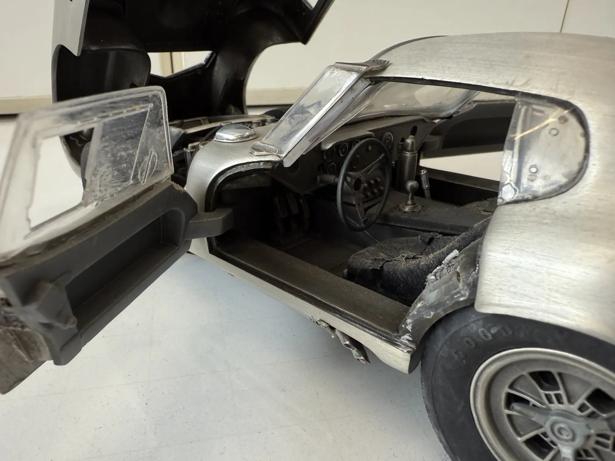 1:12 Scale Shelby Daytona Model by Franklin Mint in Pewter-Sold