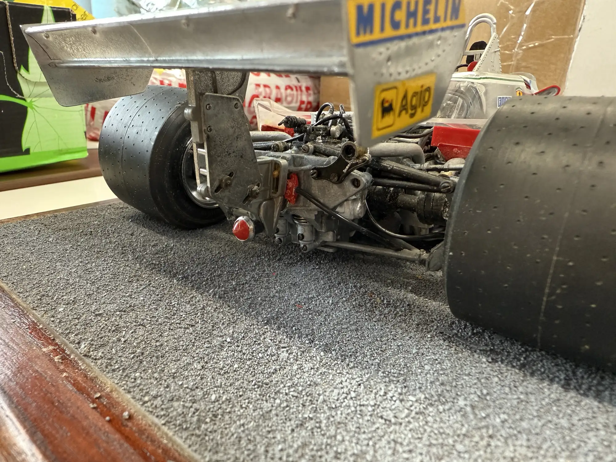 A Very Unusual 1:12 Scale Gilles Villeneuve 1979 Ferrari 312-Sold