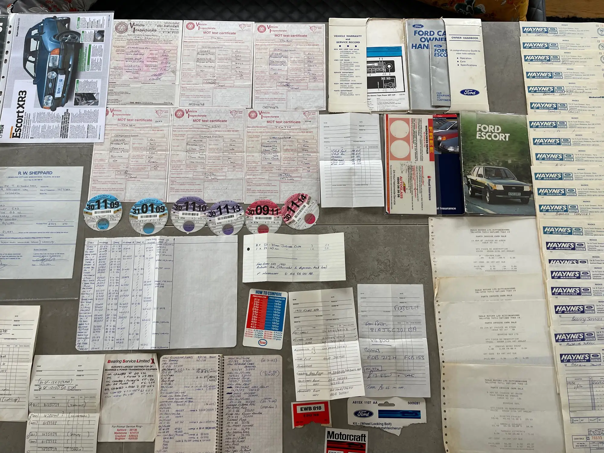 1980 Ford Escort XR3 - Only surviving 'Press Launch' car in -Sold