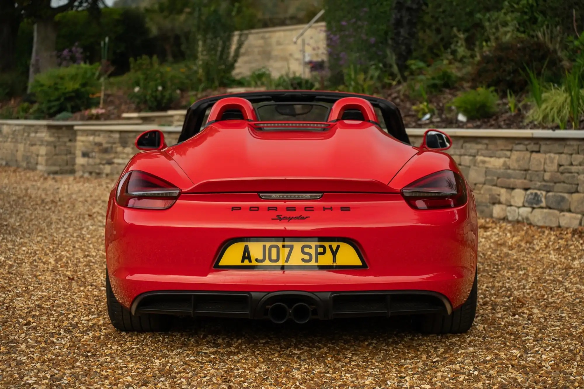2015 Porsche 981 Boxster Spyder-Sold