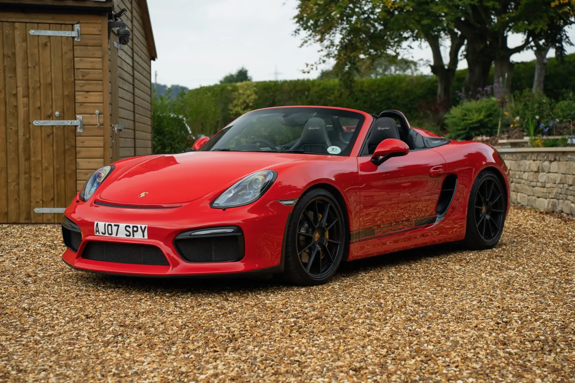 2015 Porsche 981 Boxster Spyder-Sold