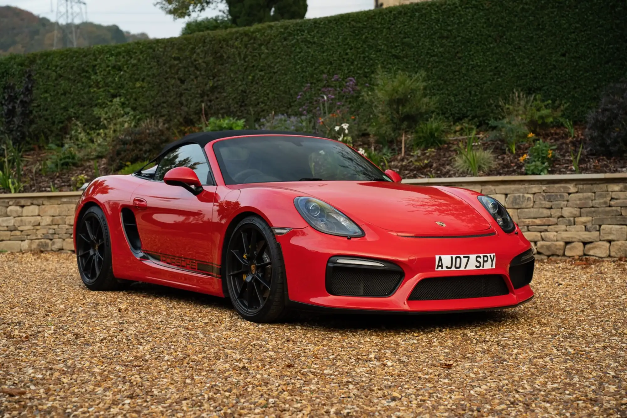 2015 Porsche 981 Boxster Spyder-Sold