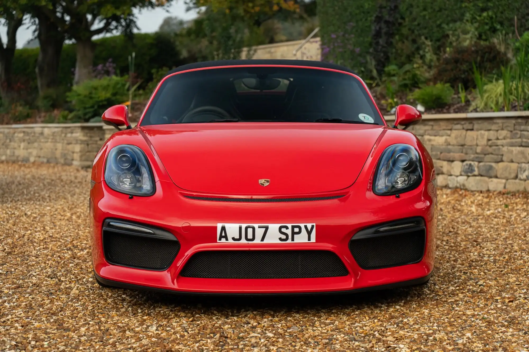 2015 Porsche 981 Boxster Spyder-Sold