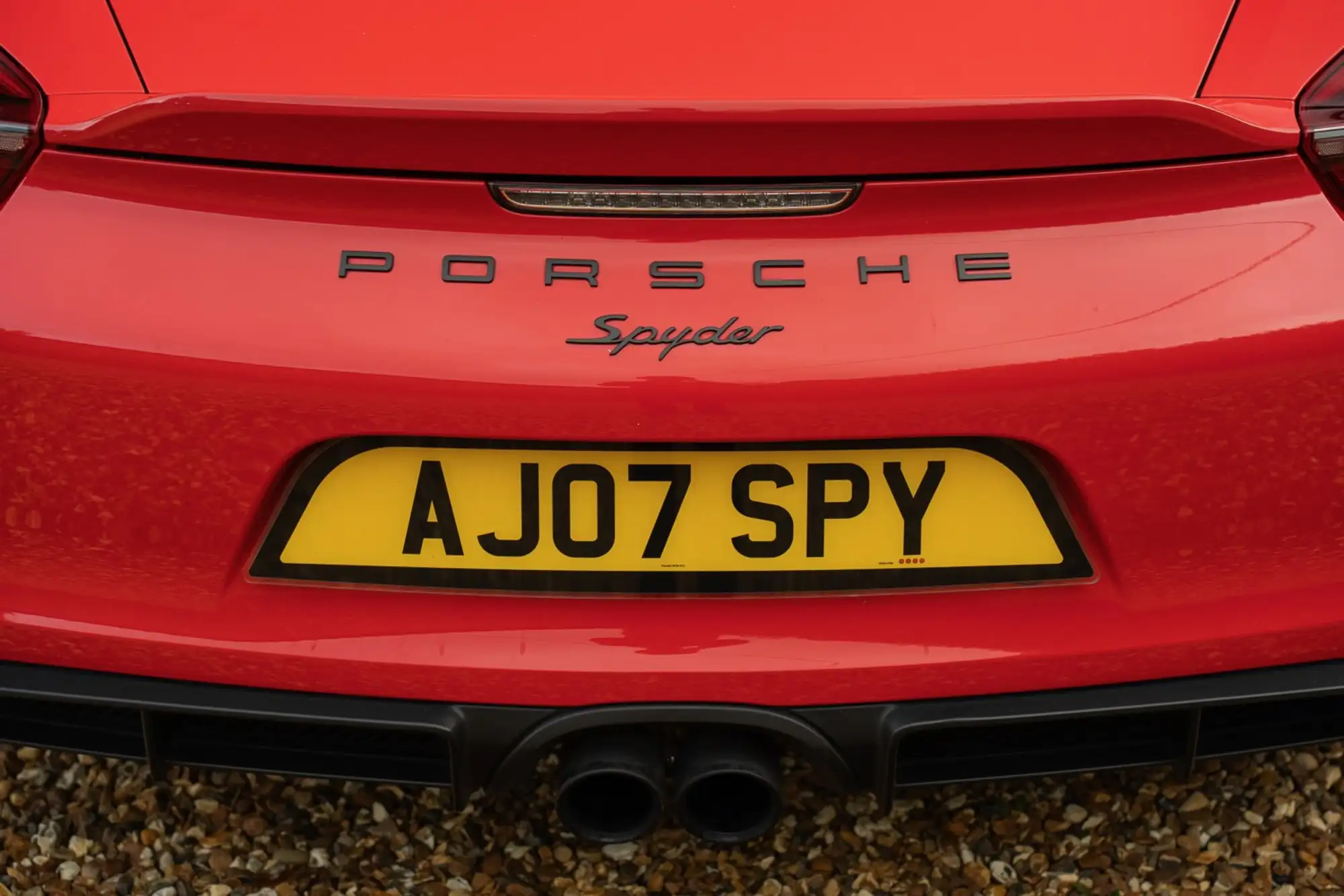 2015 Porsche 981 Boxster Spyder-Sold