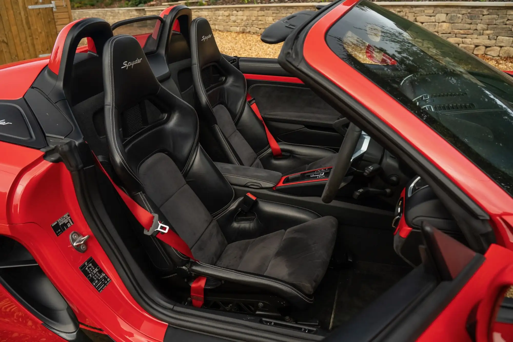 2015 Porsche 981 Boxster Spyder-Sold