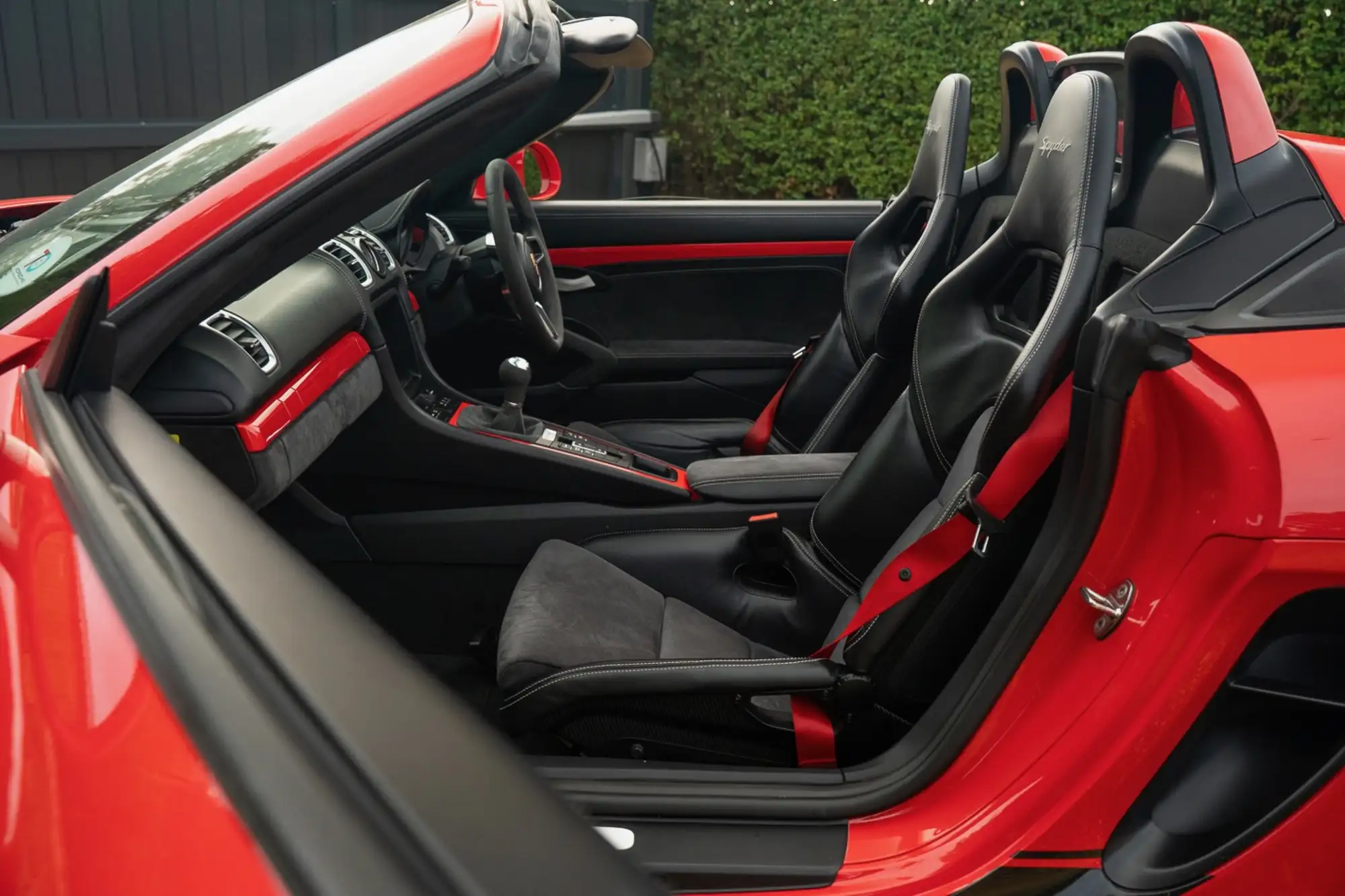 2015 Porsche 981 Boxster Spyder-Sold
