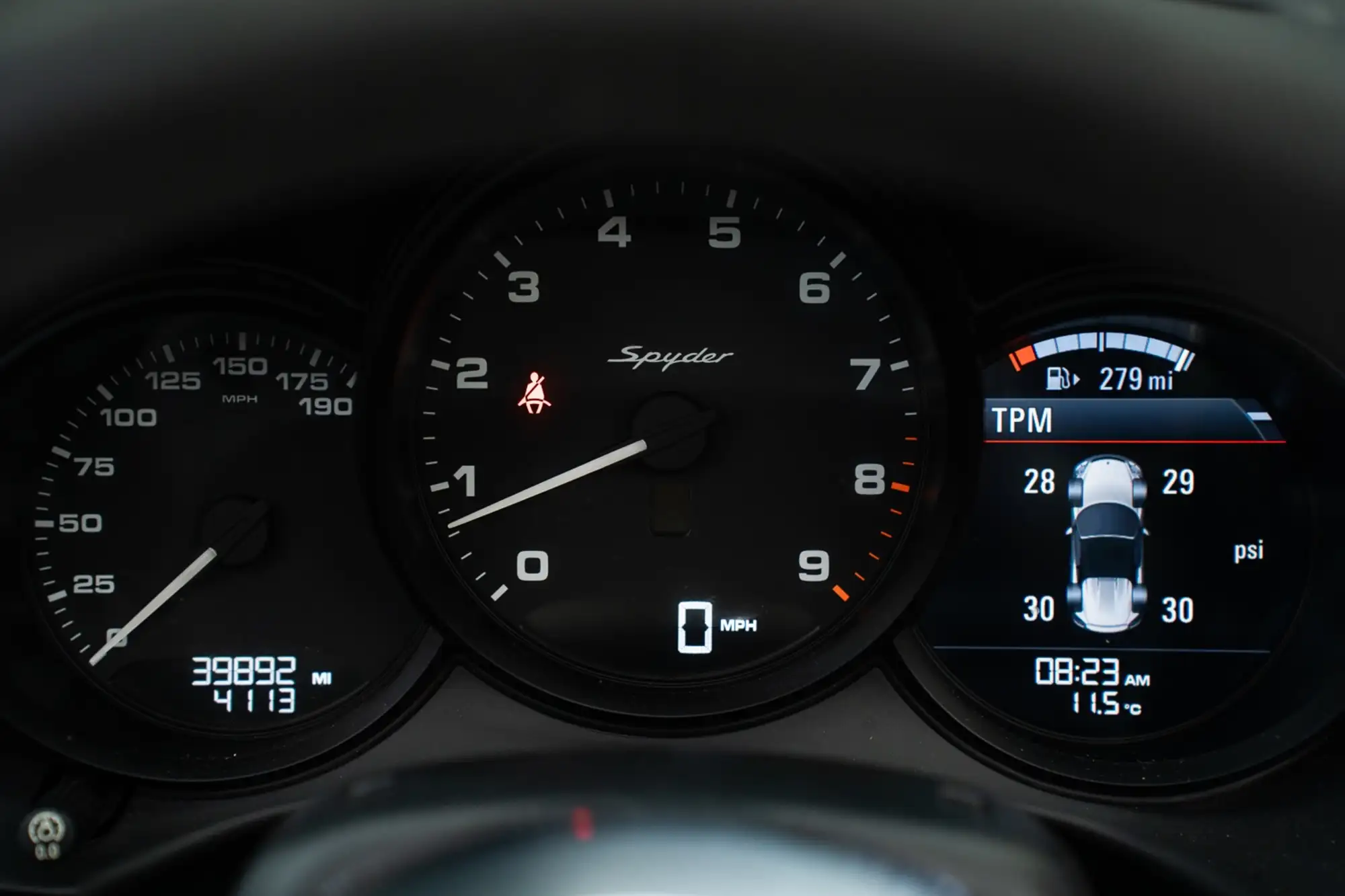 2015 Porsche 981 Boxster Spyder-Sold