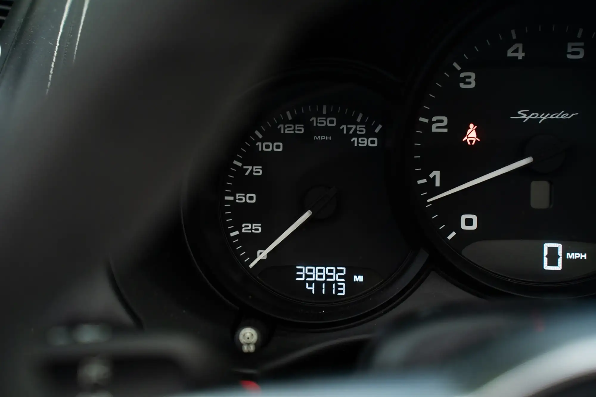 2015 Porsche 981 Boxster Spyder-Sold