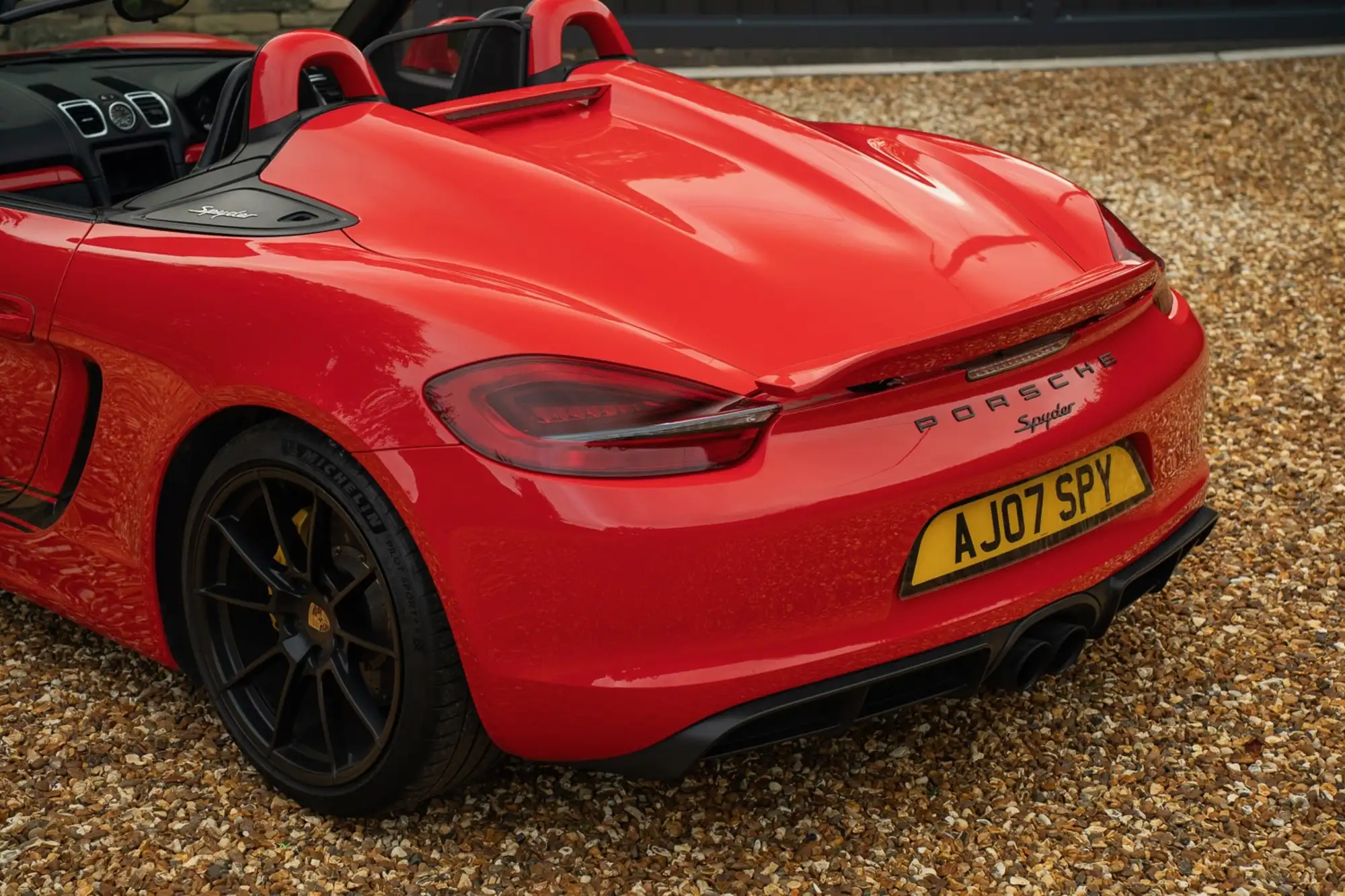 2015 Porsche 981 Boxster Spyder-Sold