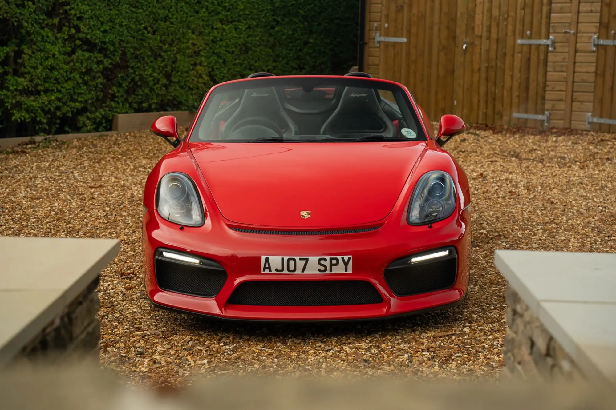 2015 Porsche 981 Boxster Spyder-Sold