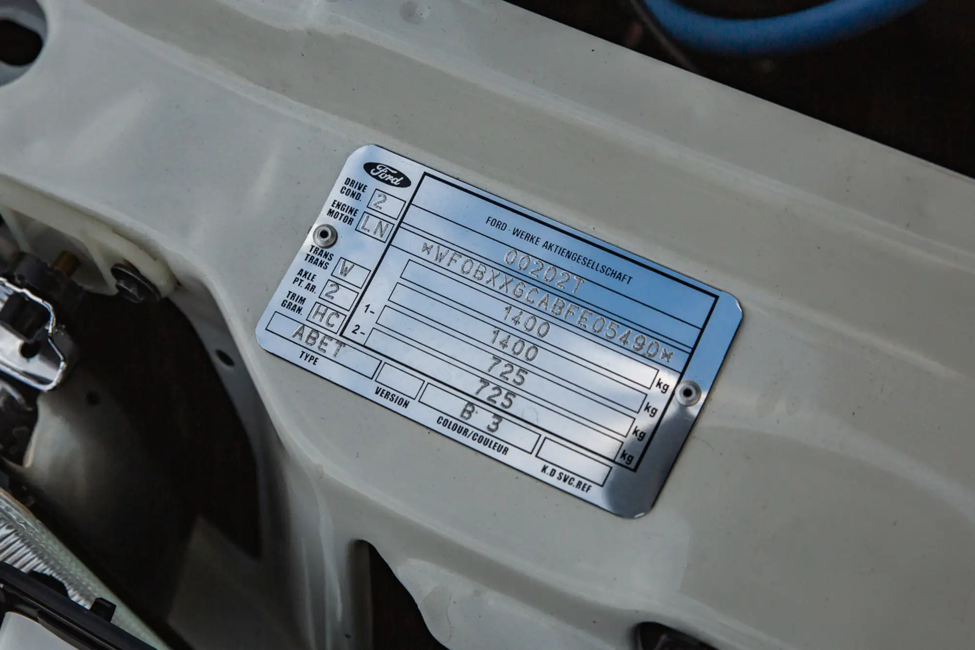 1986 Ford Escort RS Turbo Series 1-Sold