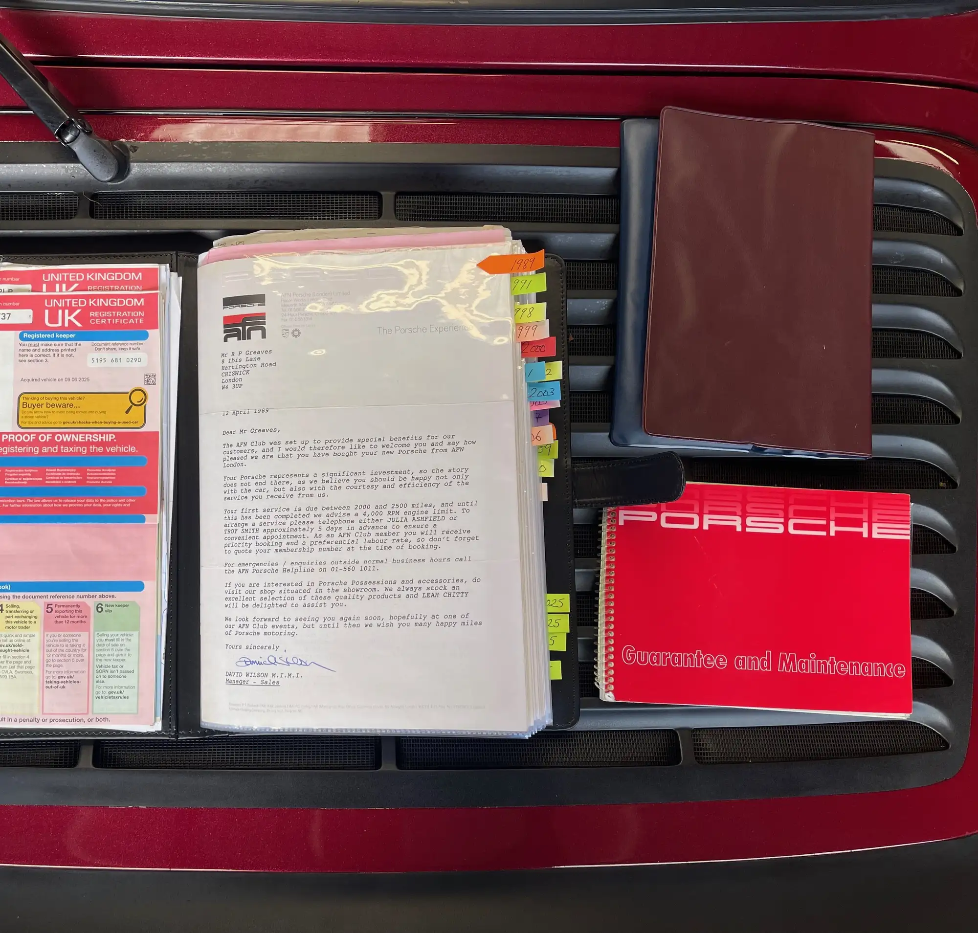 1989 Porsche 911 Carrera 3.2 Sport G50 -Sold