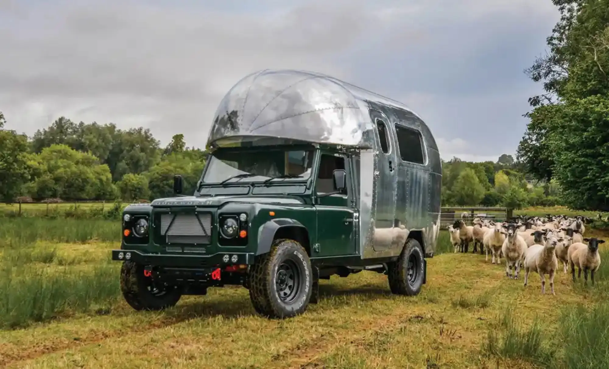 2002 Land Rover TD5 Defender Offroad Camper - Aurochs #001-Sold