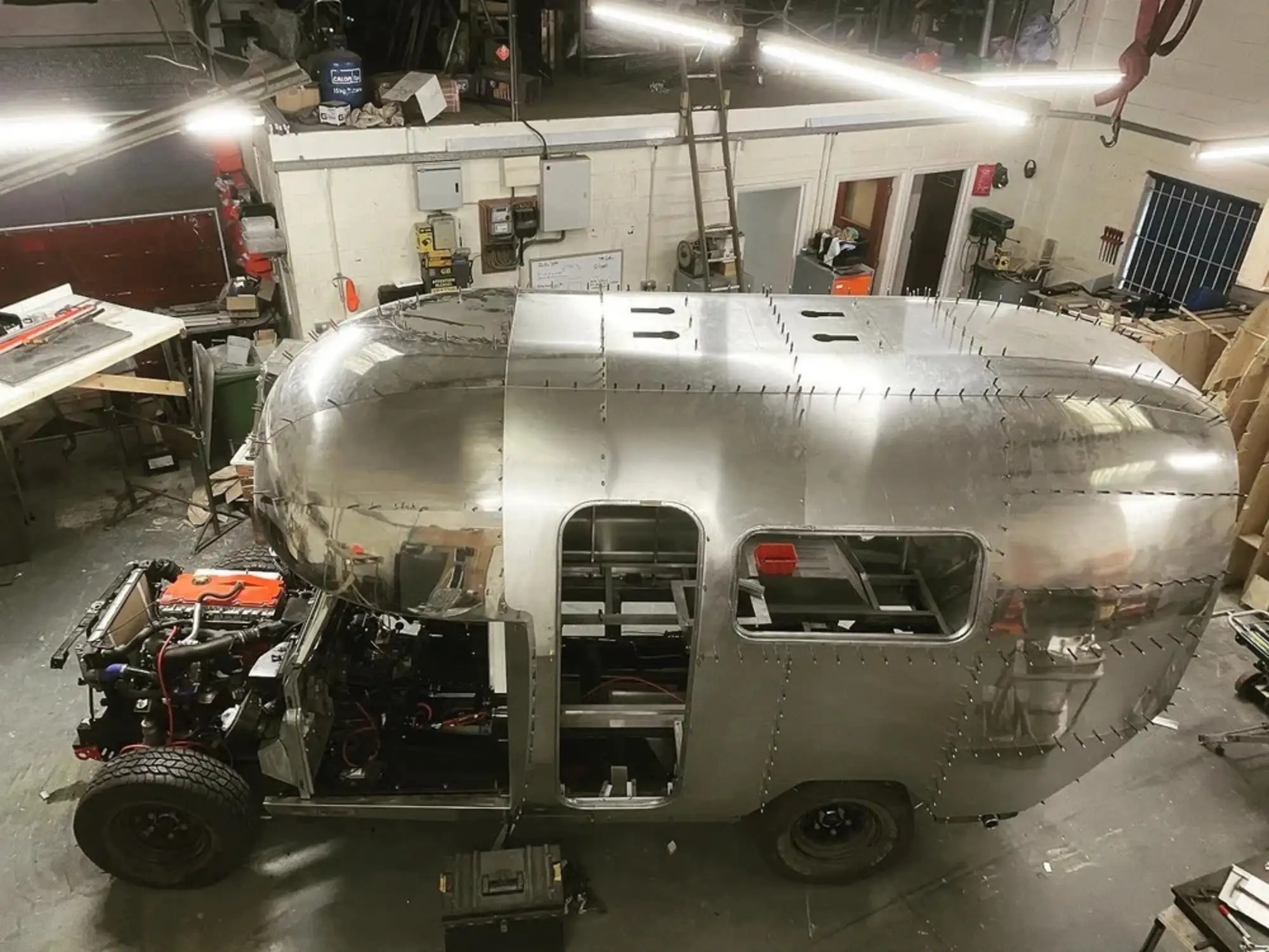 2002 Land Rover TD5 Defender Offroad Camper - Aurochs #001-Sold