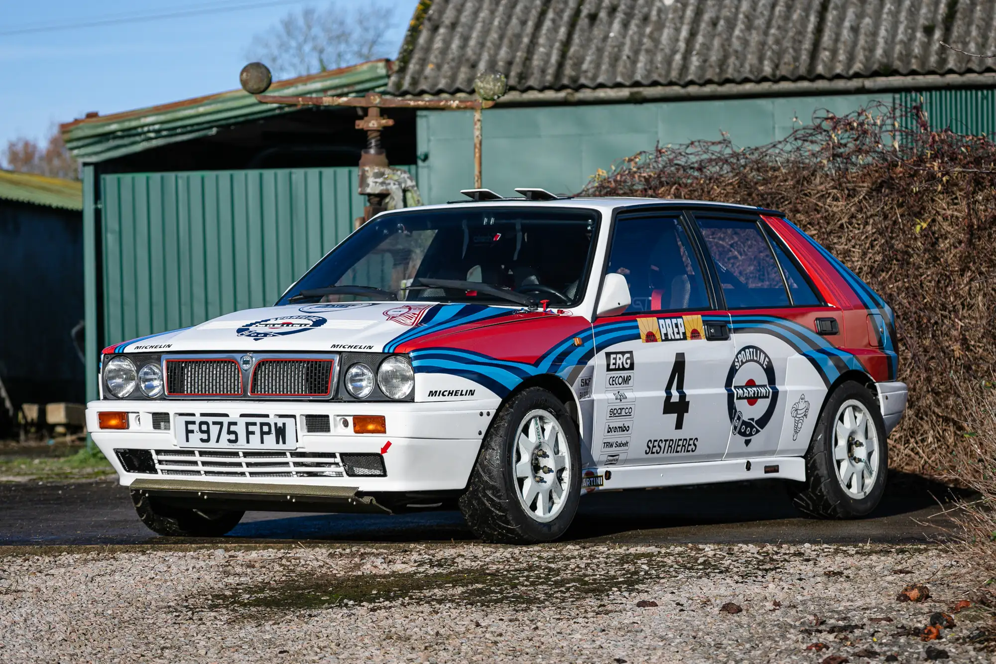 1989 Lancia Delta HF Integrale 16V 'Group A' Rally Car (FIA)-For Sale
