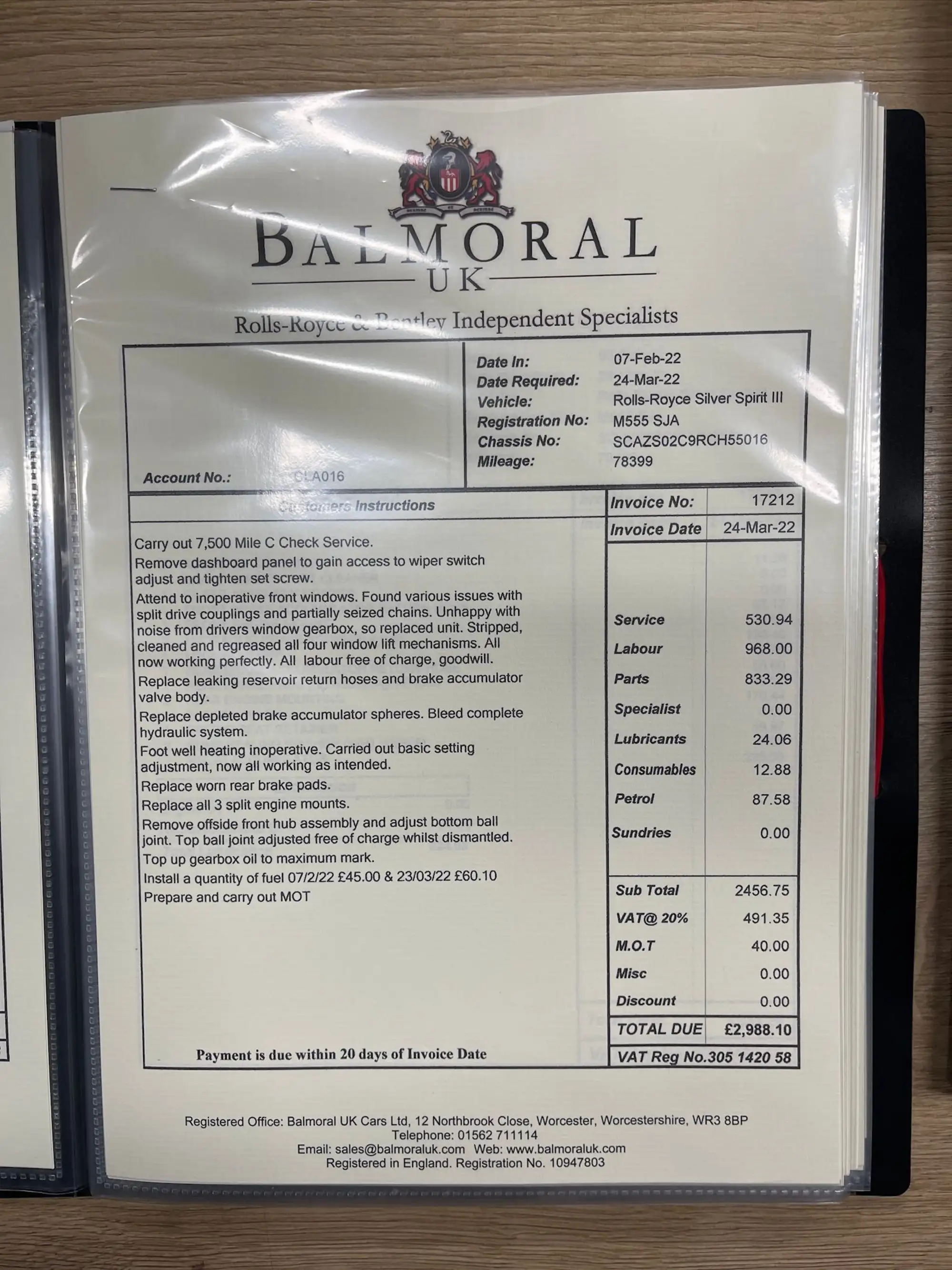 1995 Rolls-Royce Silver Spirit III-Sold