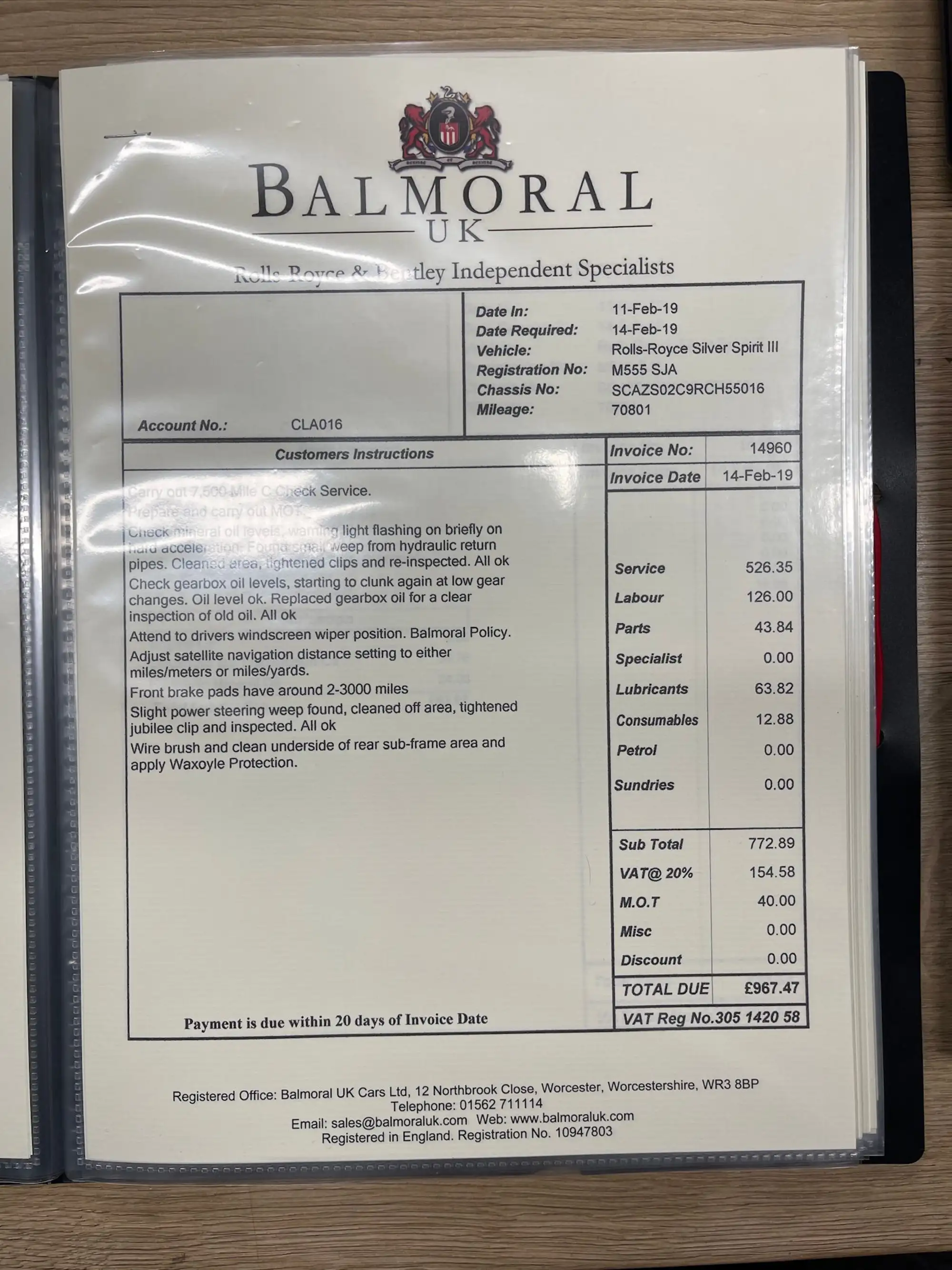 1995 Rolls-Royce Silver Spirit III-Sold