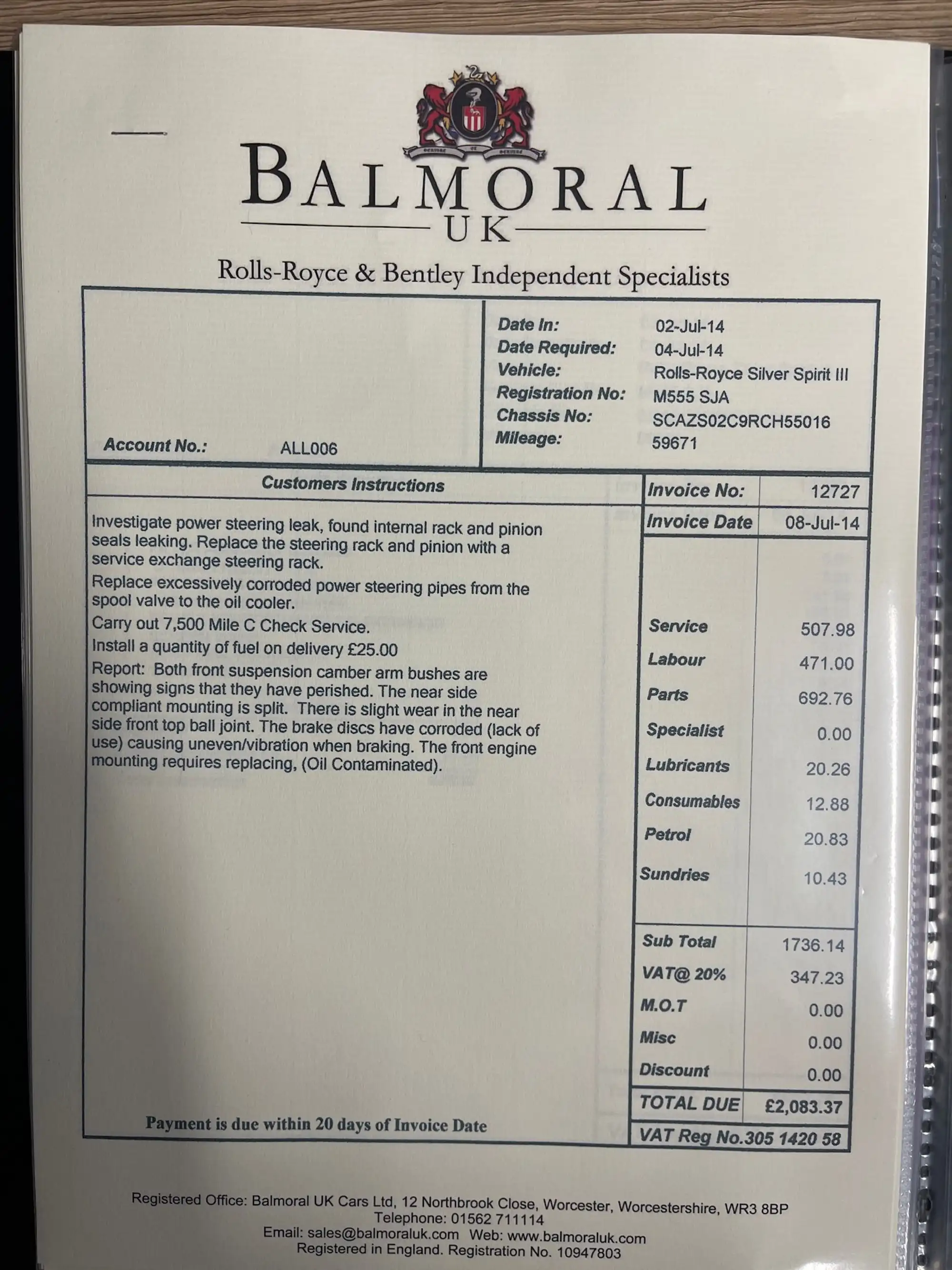 1995 Rolls-Royce Silver Spirit III-Sold