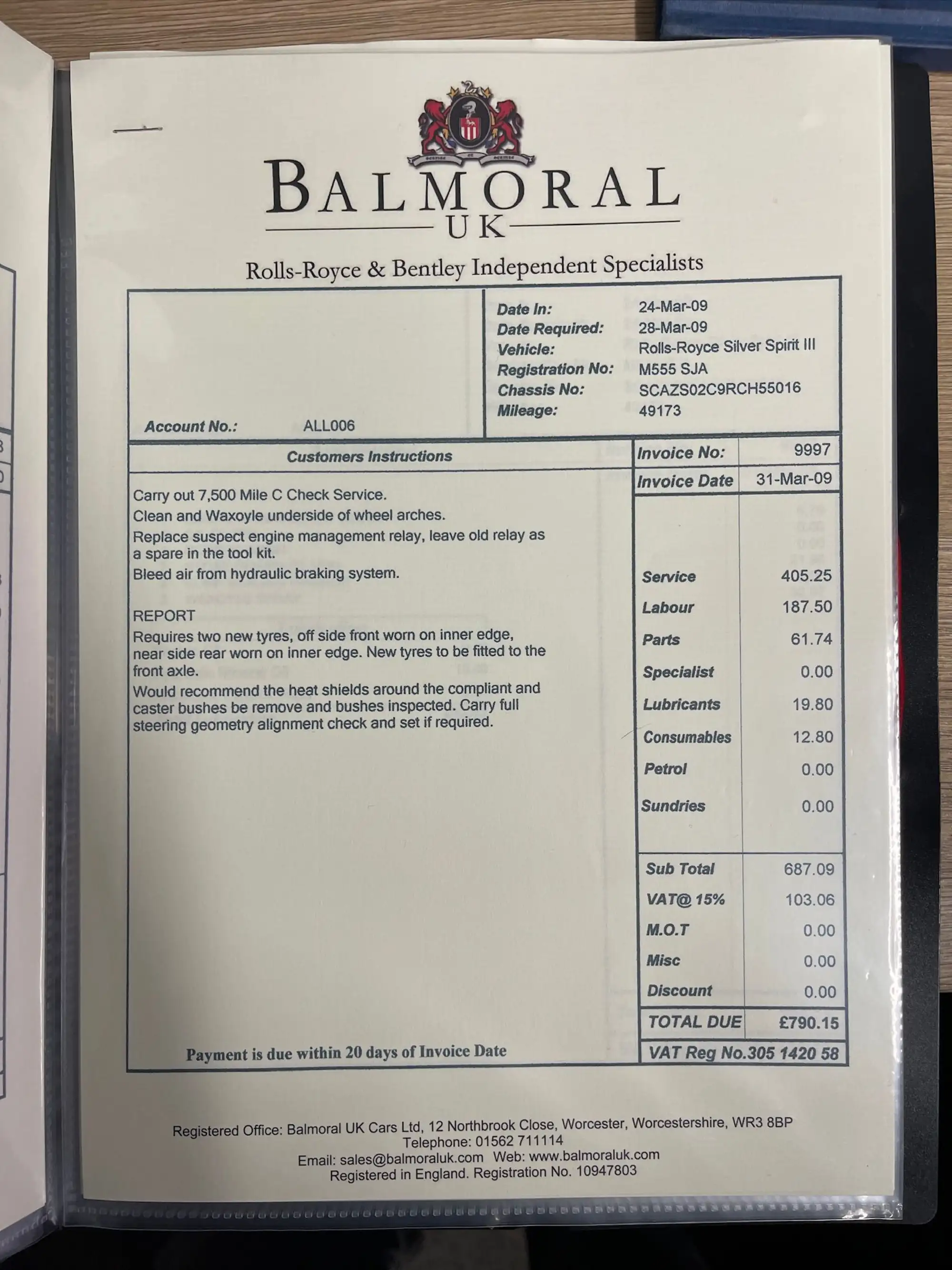 1995 Rolls-Royce Silver Spirit III-Sold