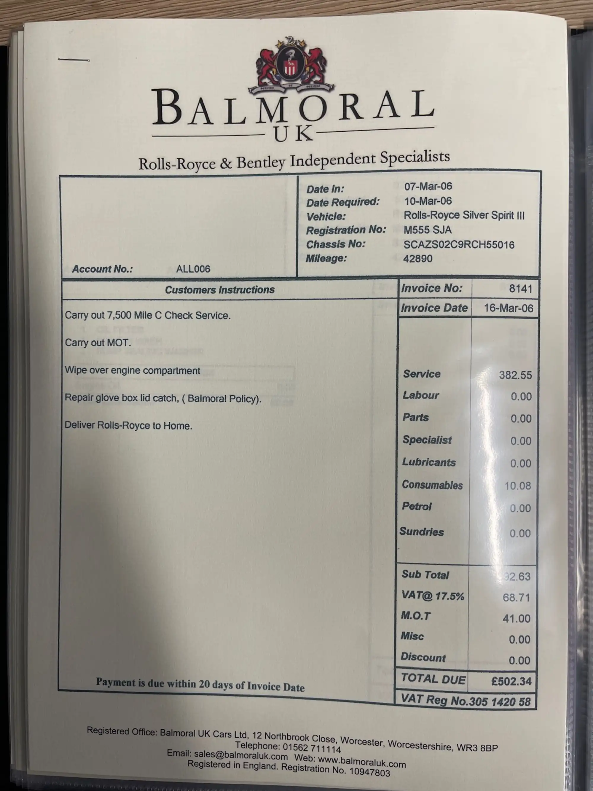 1995 Rolls-Royce Silver Spirit III-Sold