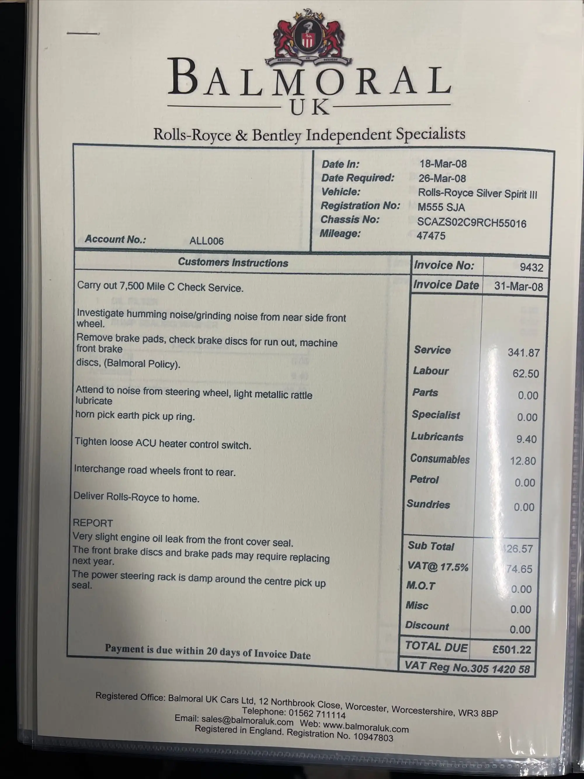 1995 Rolls-Royce Silver Spirit III-Sold