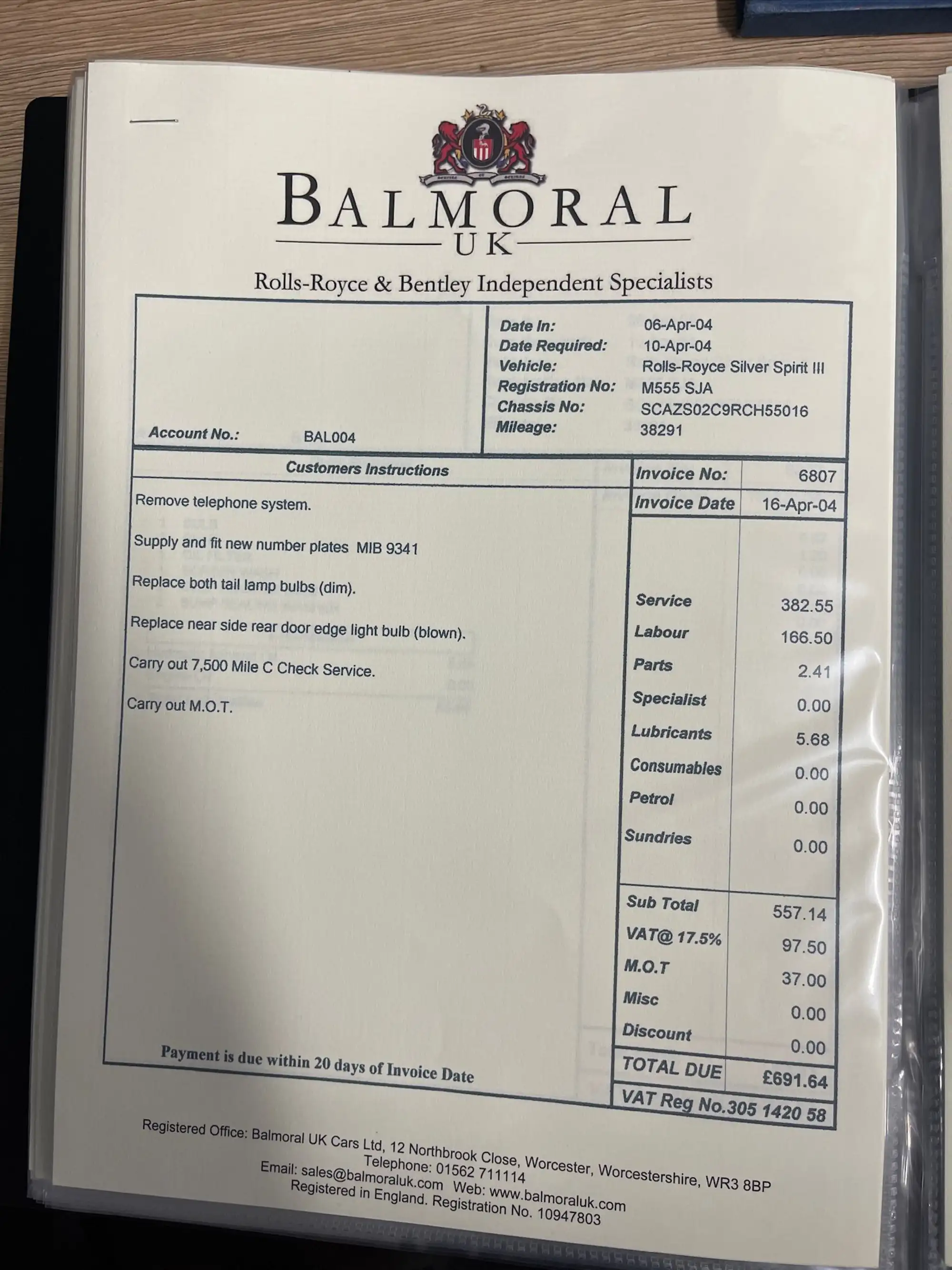 1995 Rolls-Royce Silver Spirit III-Sold