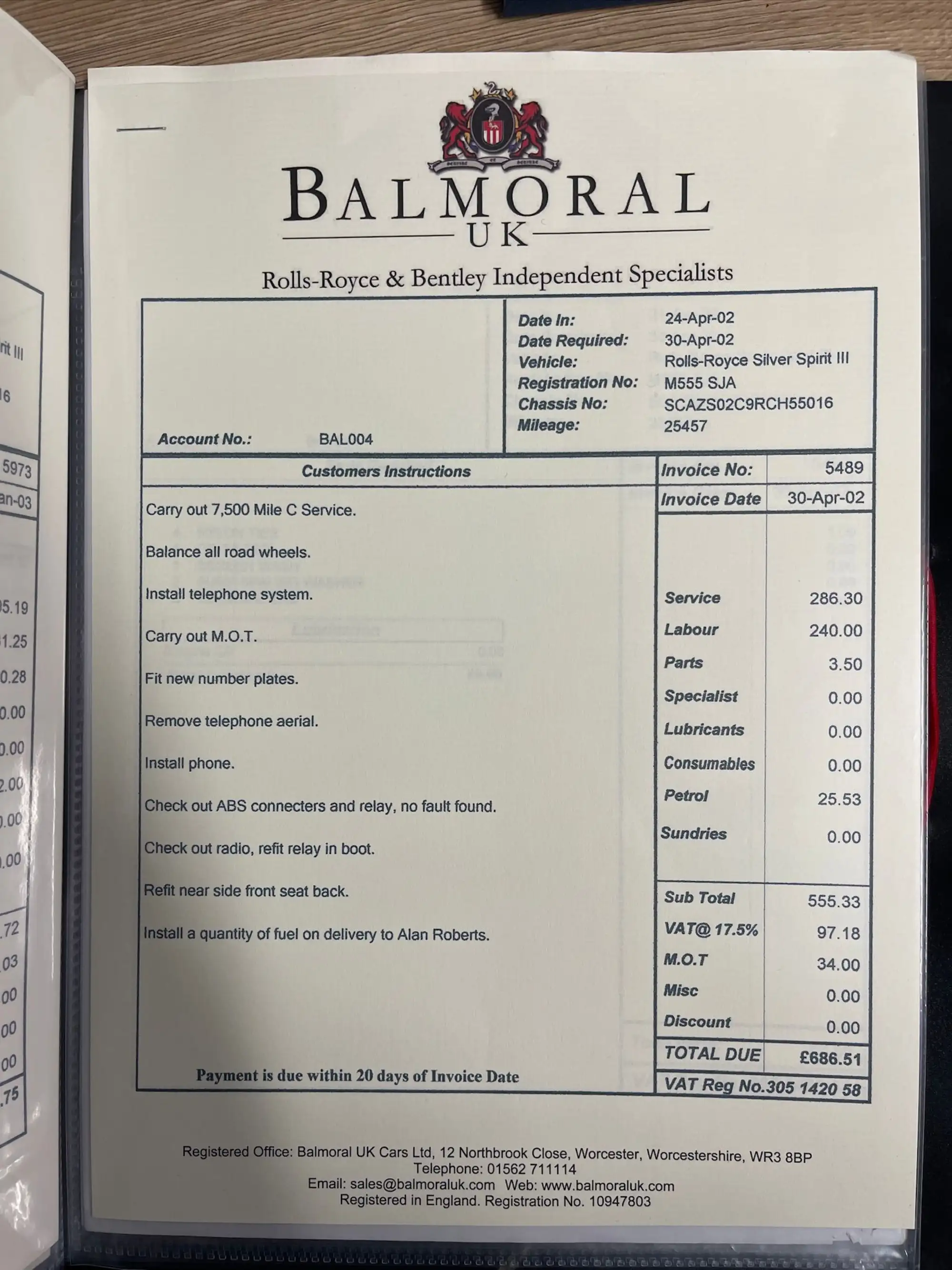 1995 Rolls-Royce Silver Spirit III-Sold