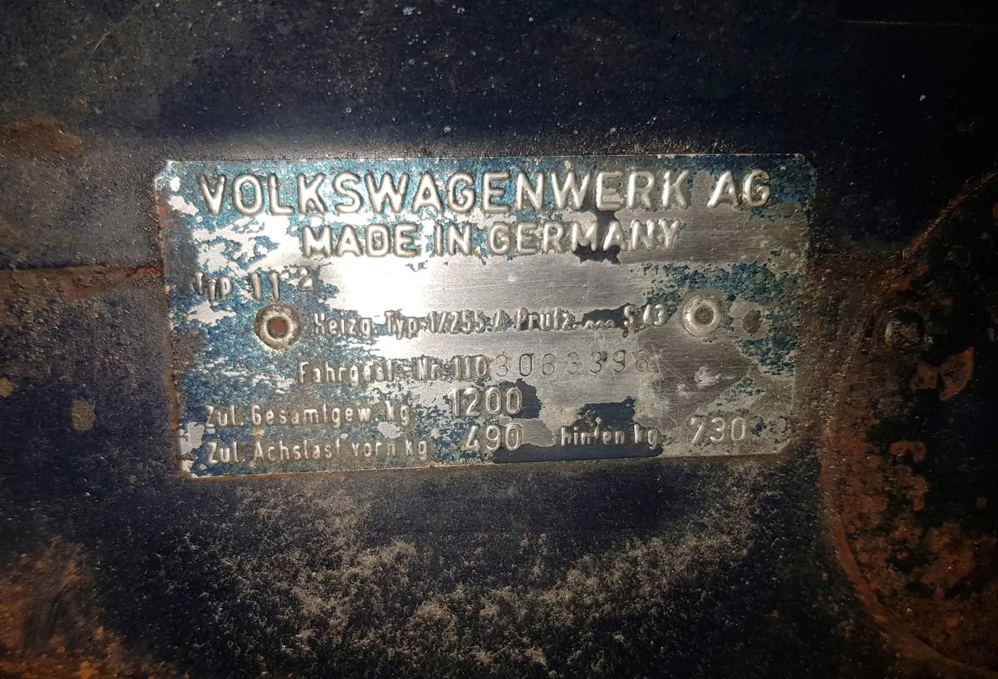 1970 Volkswagen Beetle Barn Find-Sold