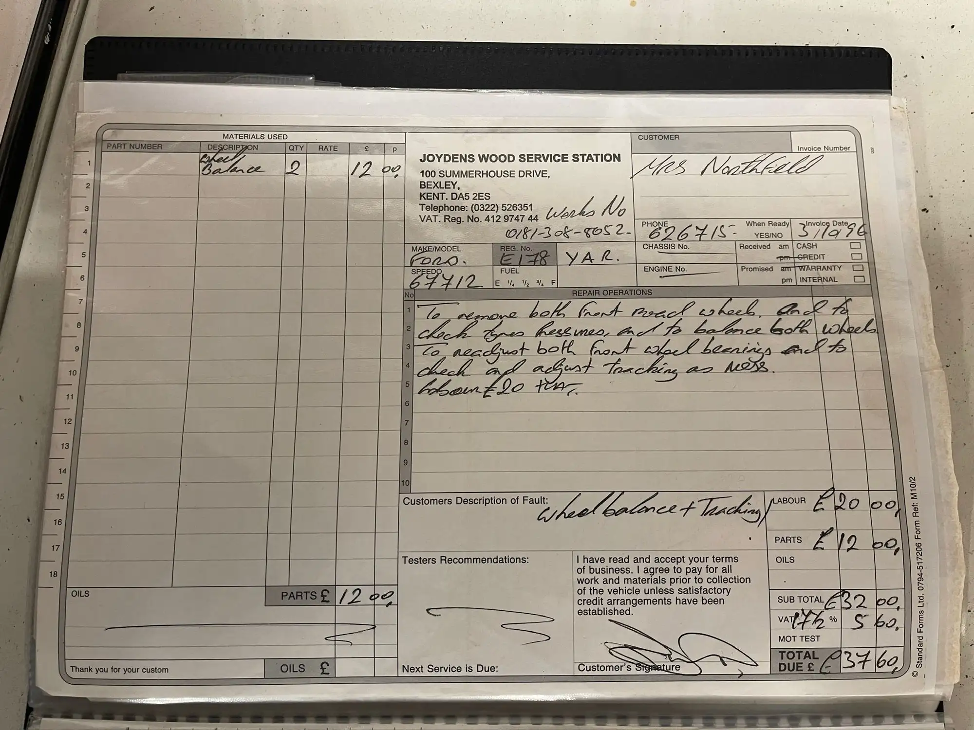 1987 Ford Capri 280 Brooklands-Sold