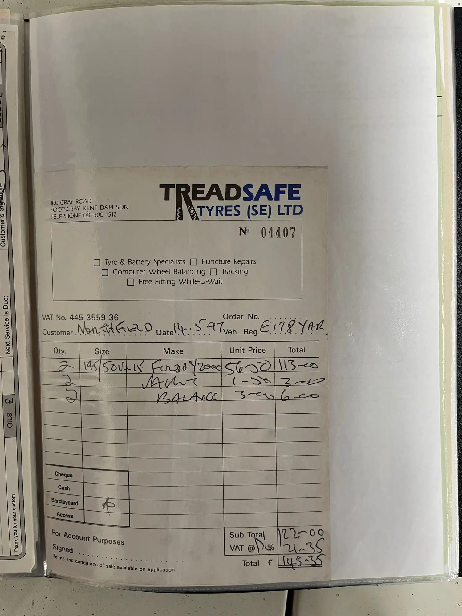 1987 Ford Capri 280 Brooklands-Sold