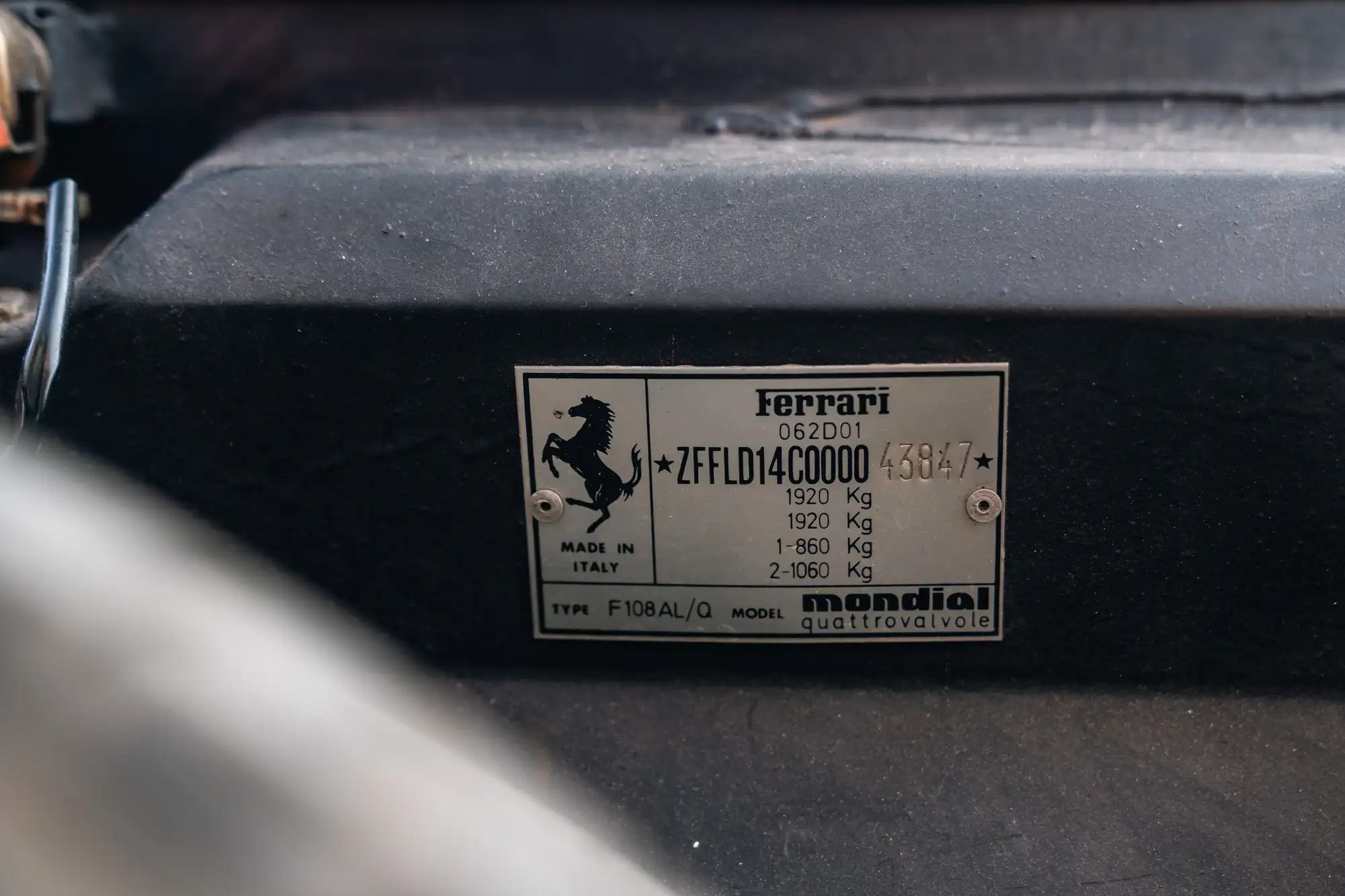 1982 Ferrari Mondial QV-Sold