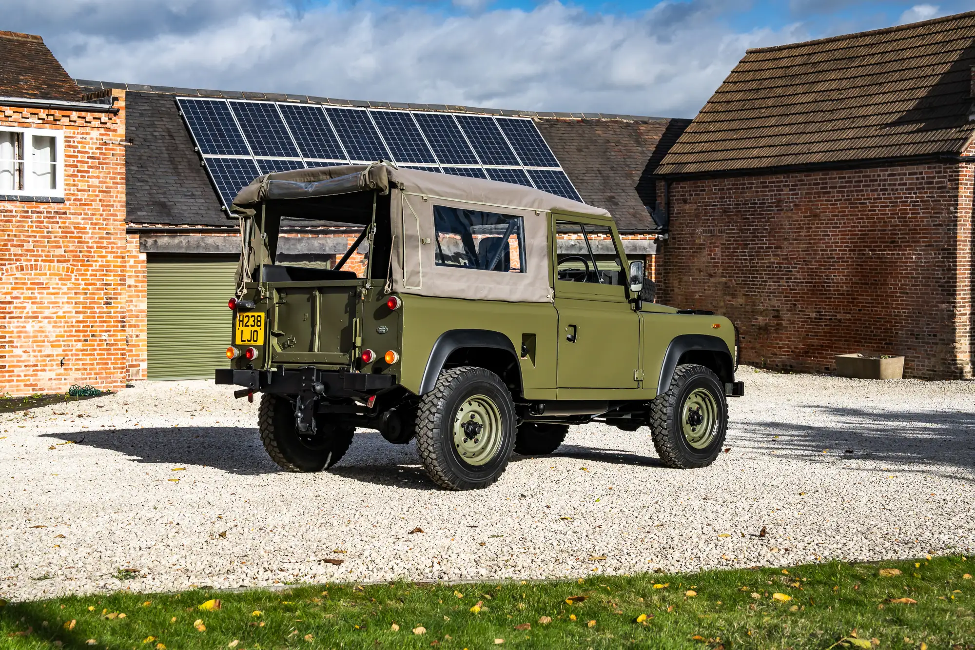 1991 Land Rover Defender 90 2.5 Ex Mod soft top-Sold