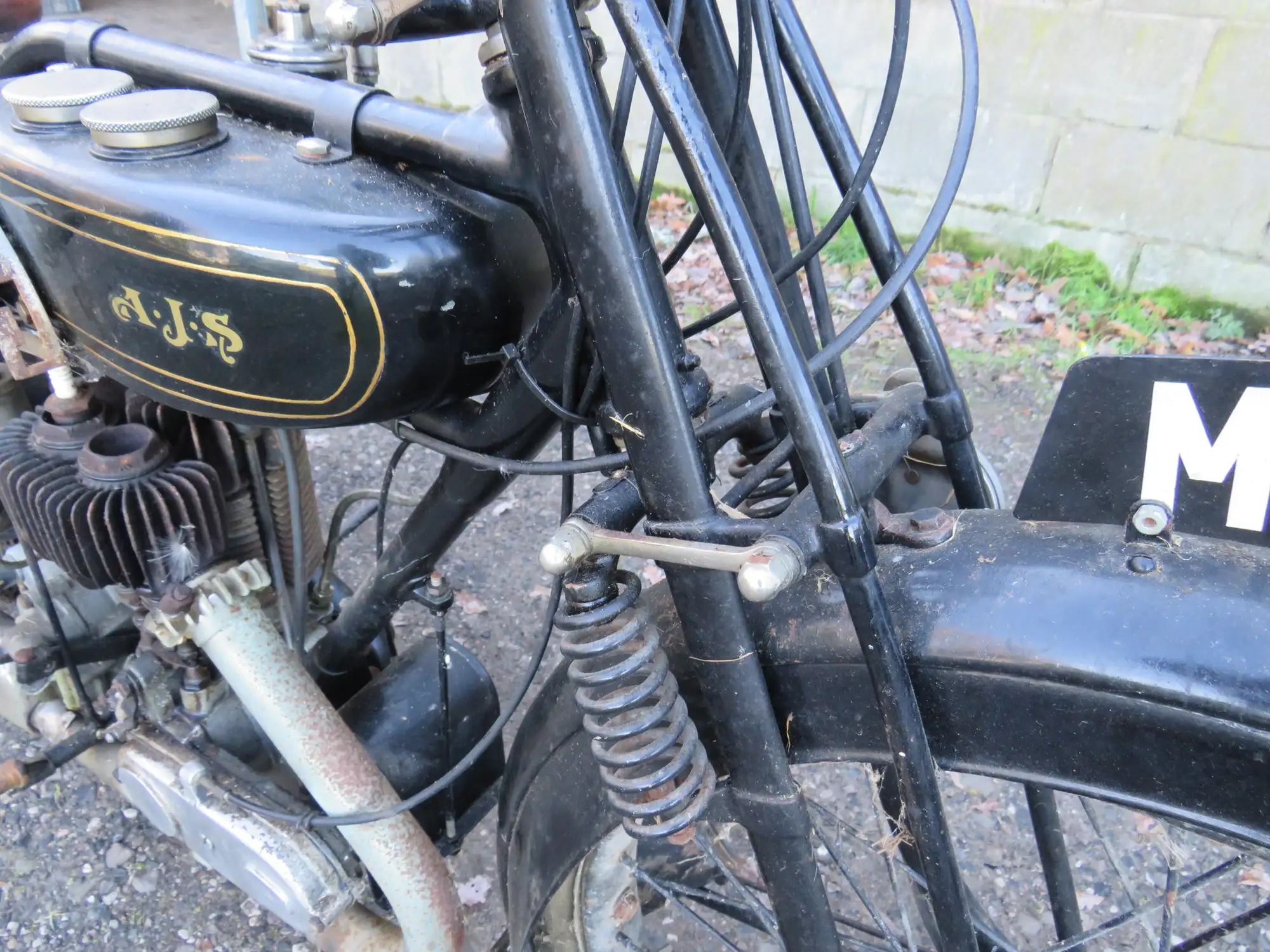 1922 AJS Model B 2 3/4 hp Touring 349cc-For Sale