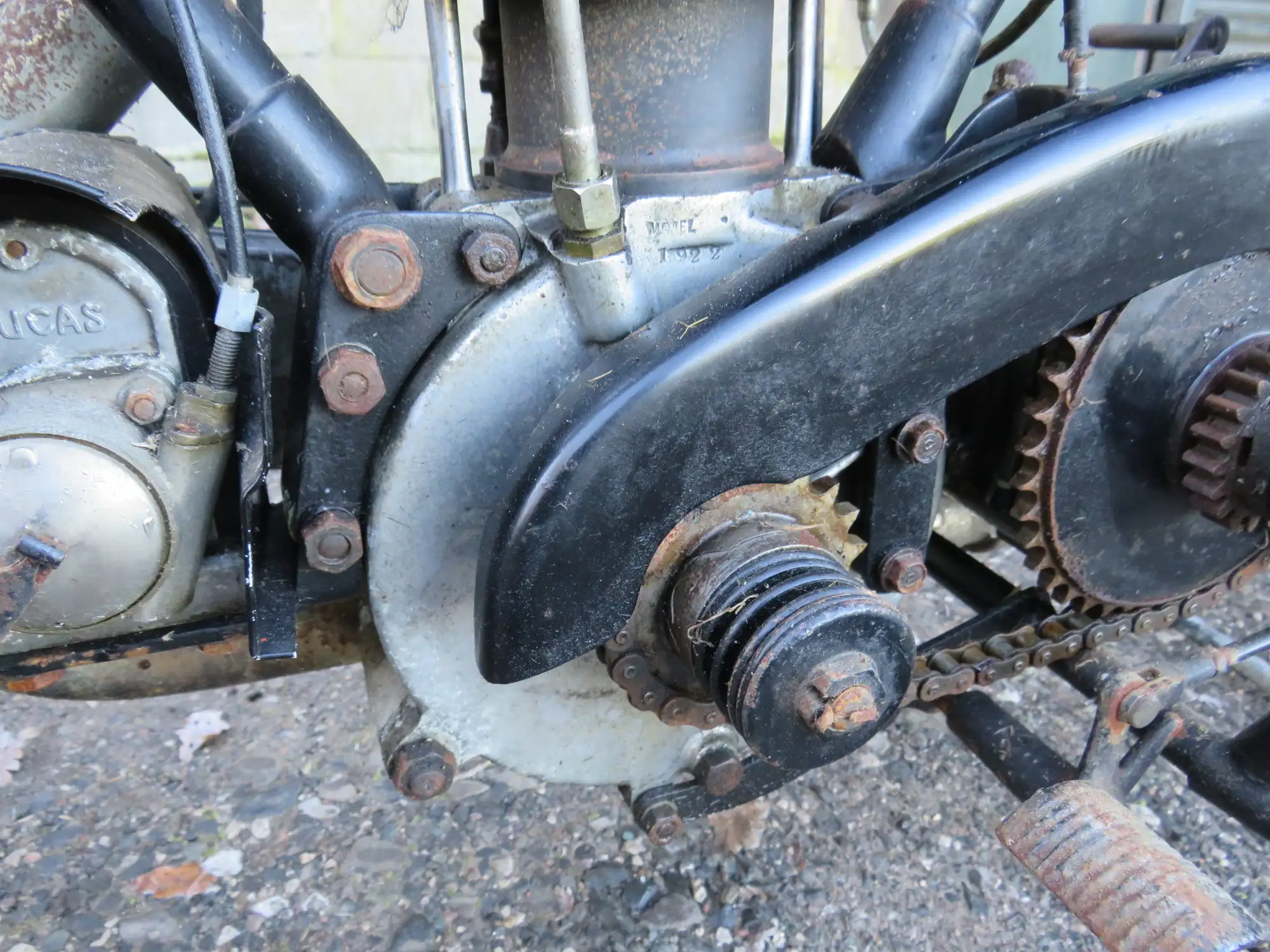 1922 AJS Model B 2 3/4 hp Touring 349cc-For Sale