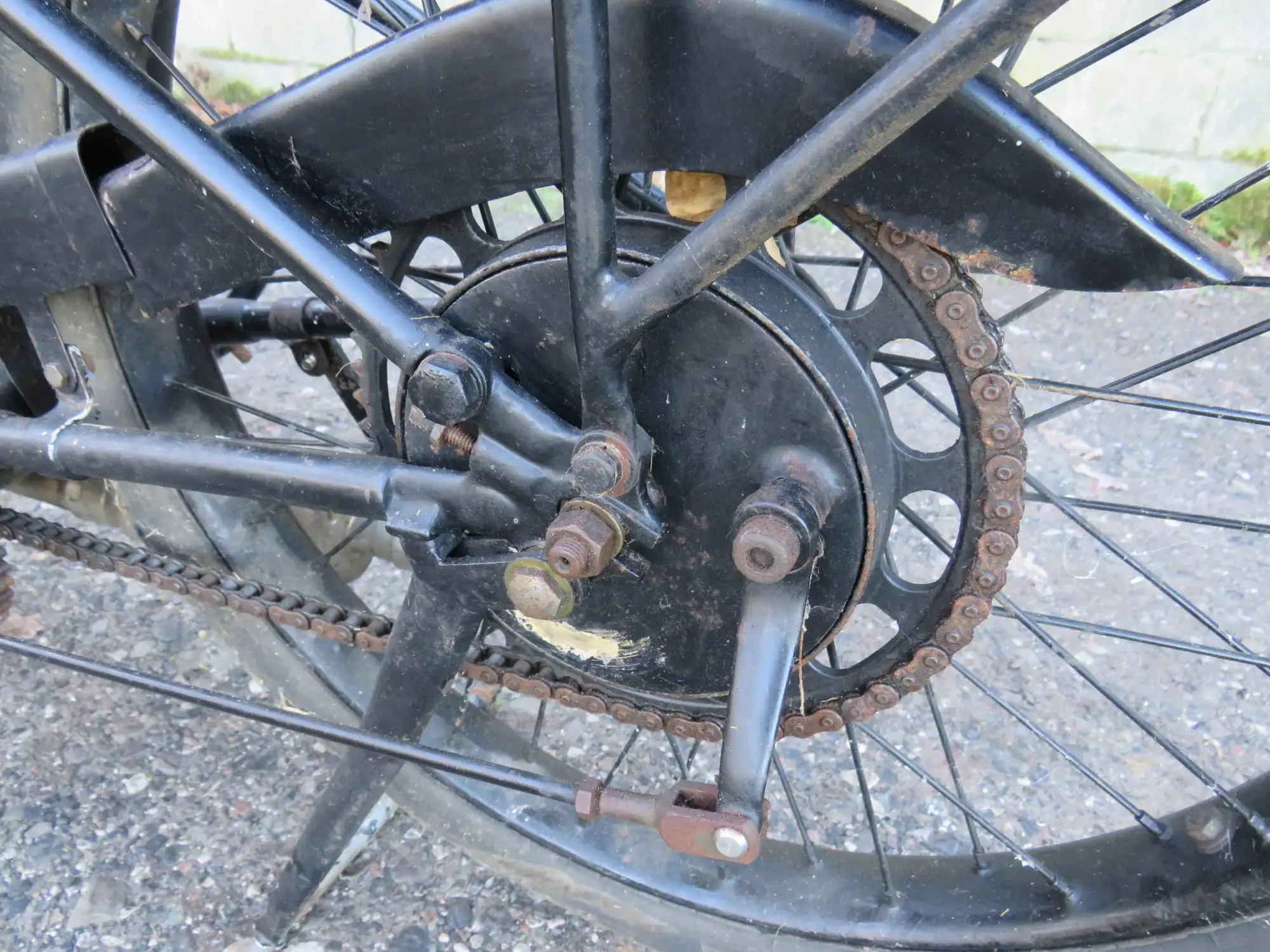 1922 AJS Model B 2 3/4 hp Touring 349cc-For Sale