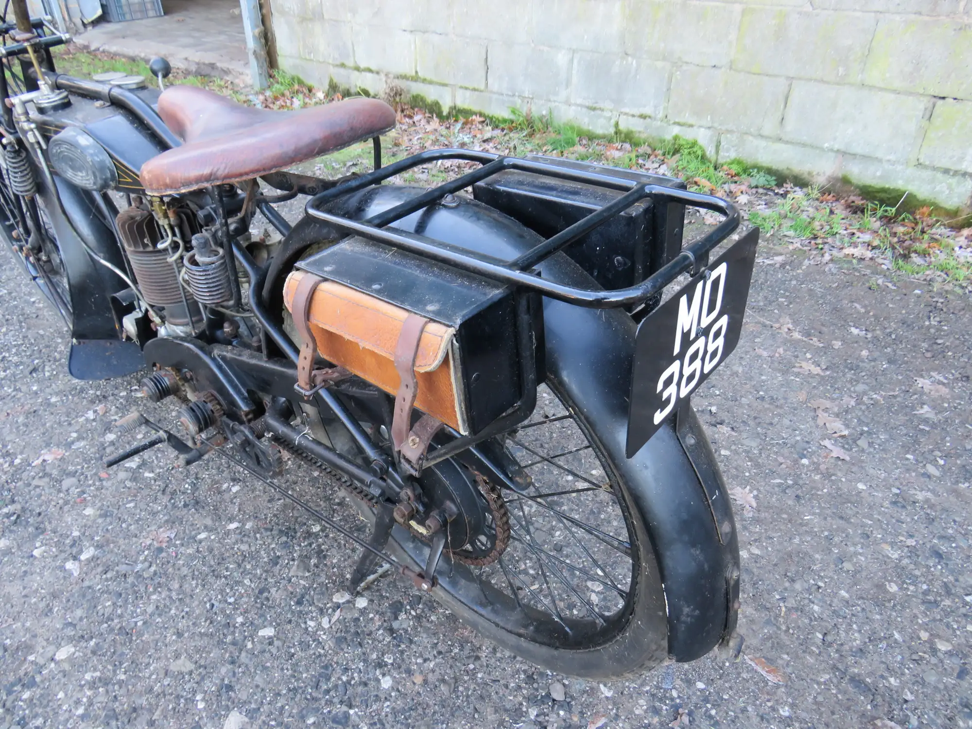 1922 AJS Model B 2 3/4 hp Touring 349cc-For Sale