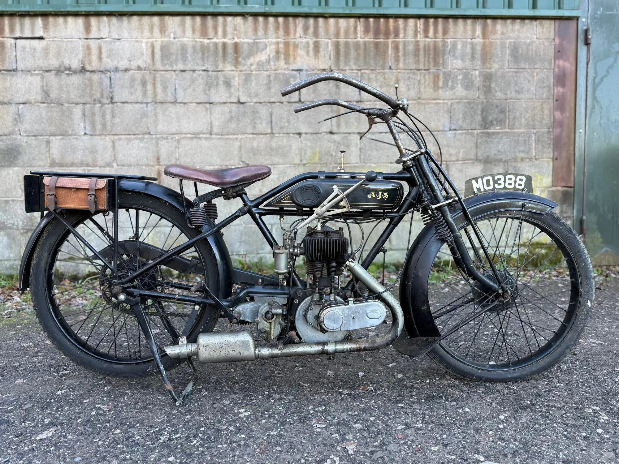 1922 AJS Model B 2 3/4 hp Touring 349cc-For Sale