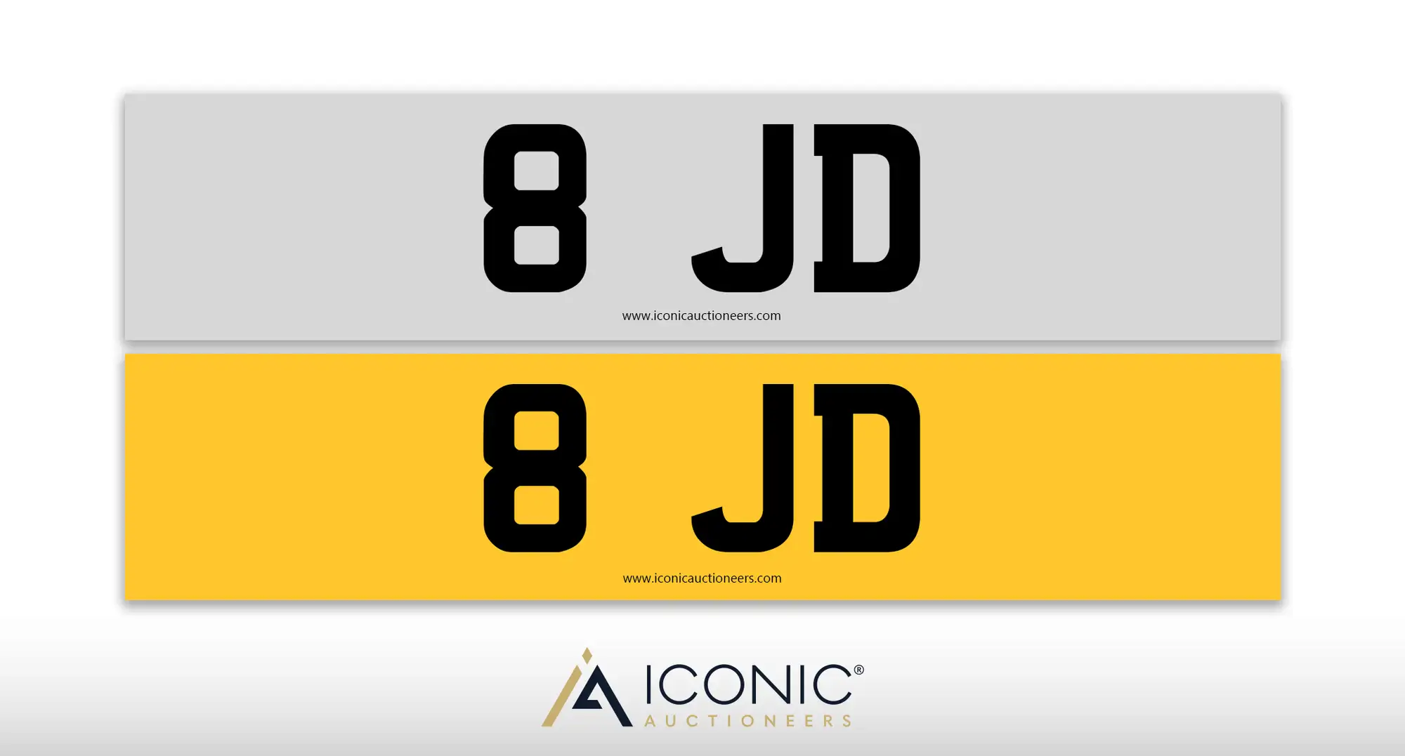 UK Registration Number 8 JD-For Sale