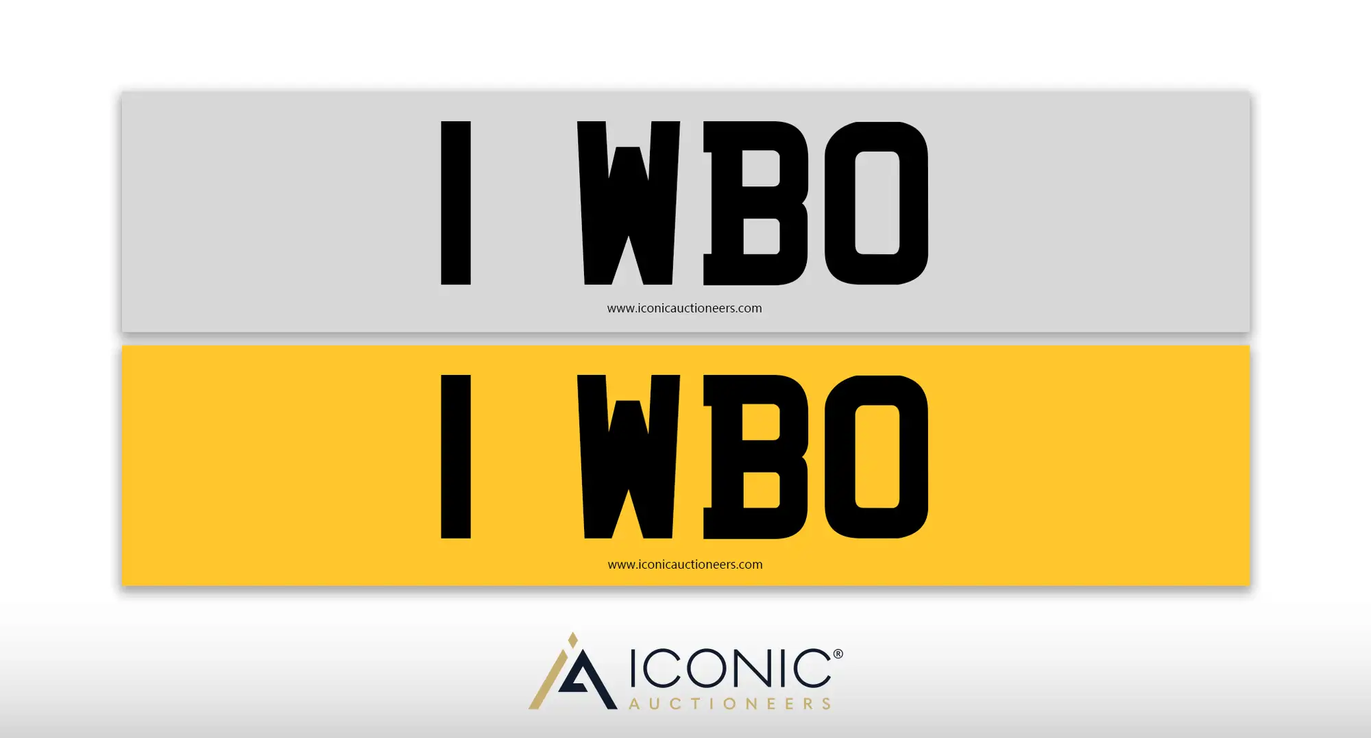 UK Registration Number 1 WBO-For Sale