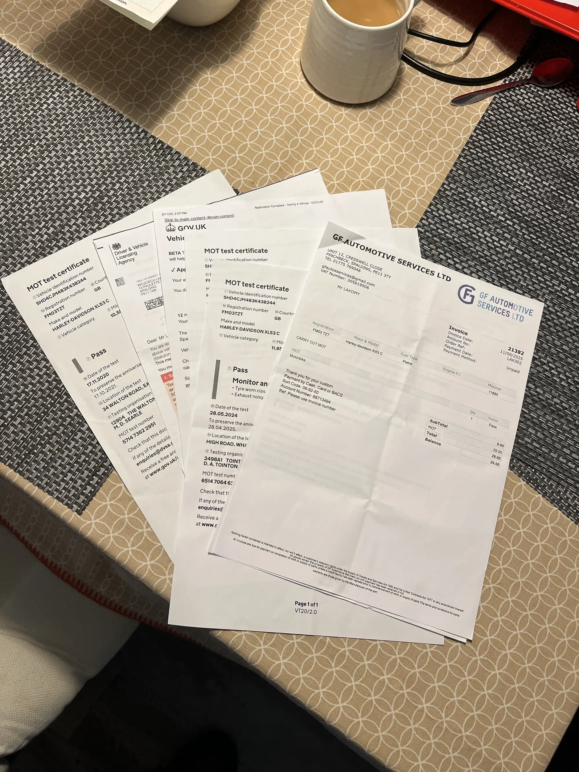 2003 Harley-Davidson XL883C Sportster Custom 883cc-For Sale