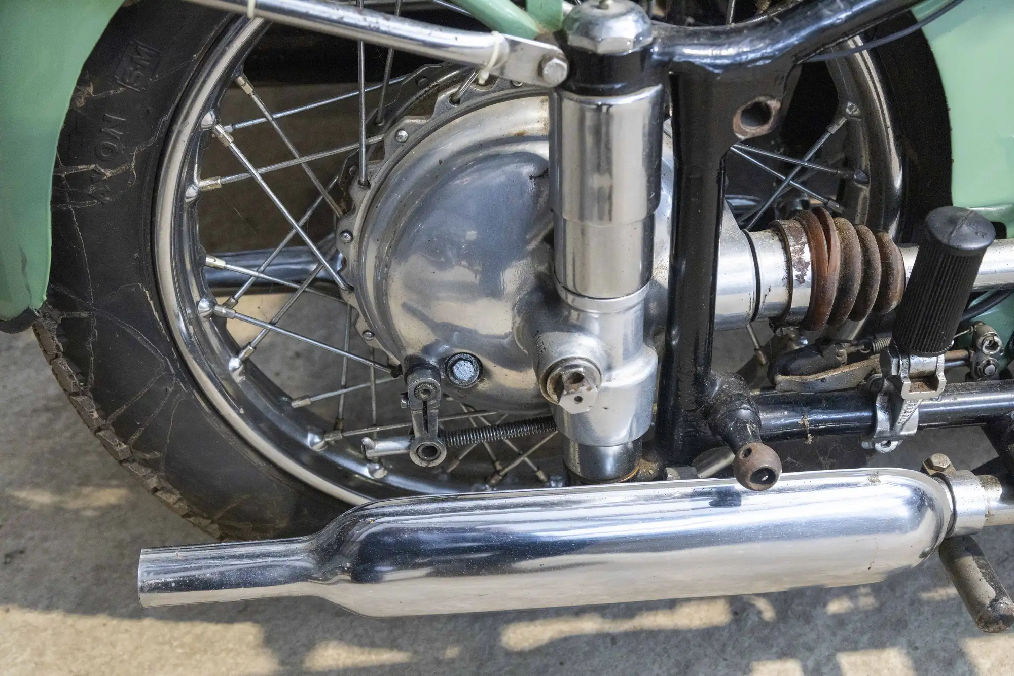 1954 Zundapp KS601 592cc and Swallow Jet 80 Sidecar-For Sale