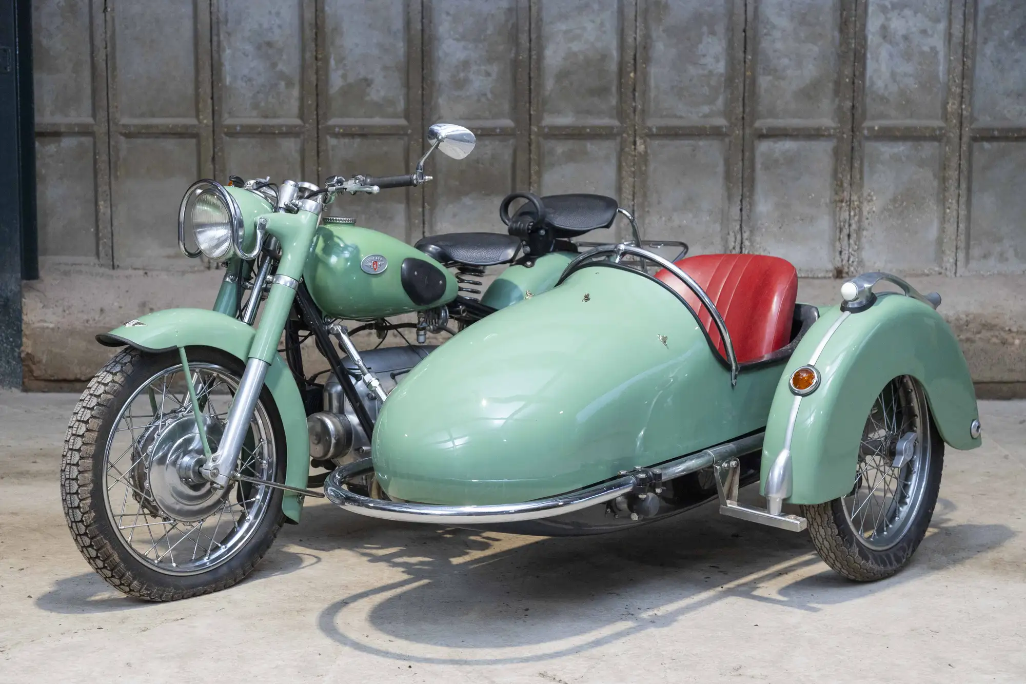 1954 Zundapp KS601 592cc and Swallow Jet 80 Sidecar-For Sale